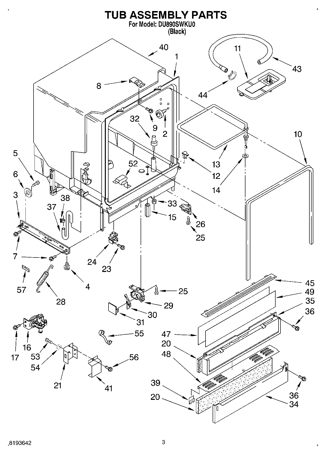 03 - TUB ASSEMBLY