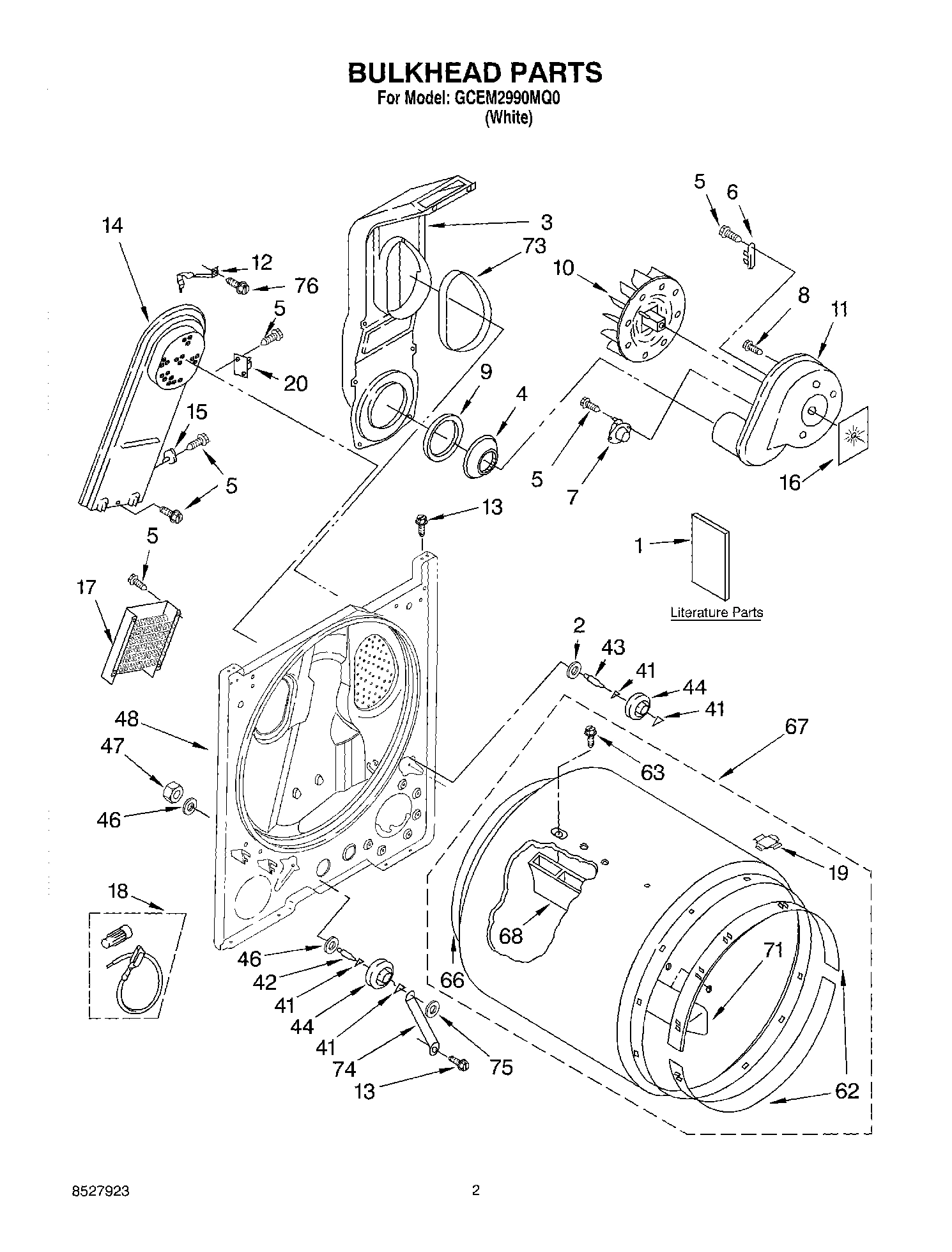 01 - BULKHEAD PARTS