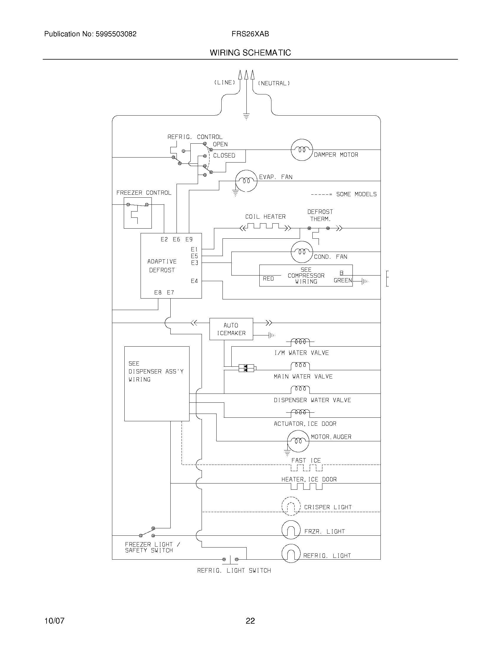 22 - WIRING SCHEMATIC