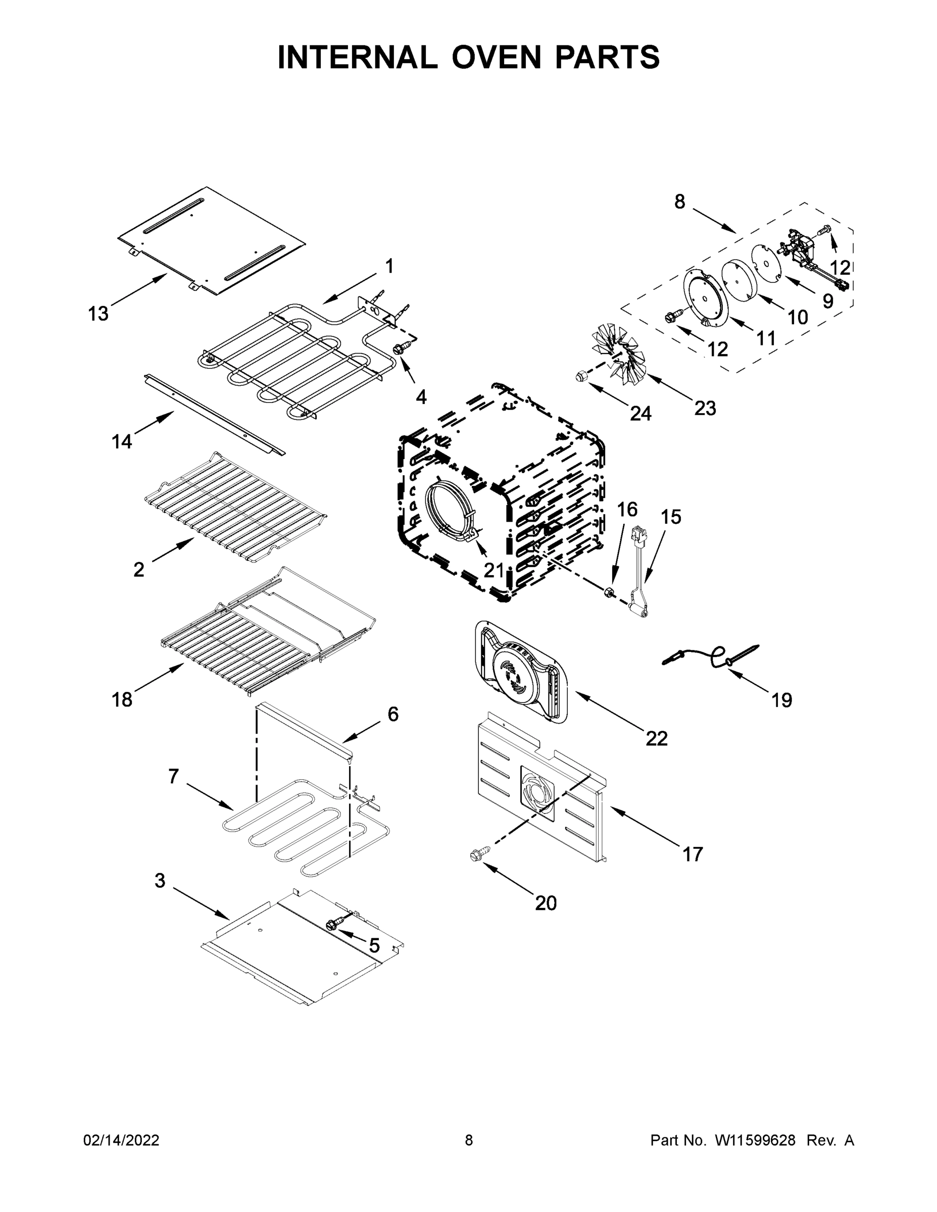 05 - INTERNAL OVEN PARTS