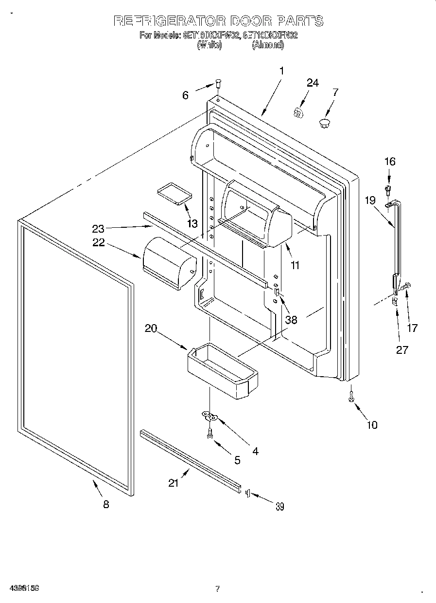 04 - REFRIGERATOR DOOR