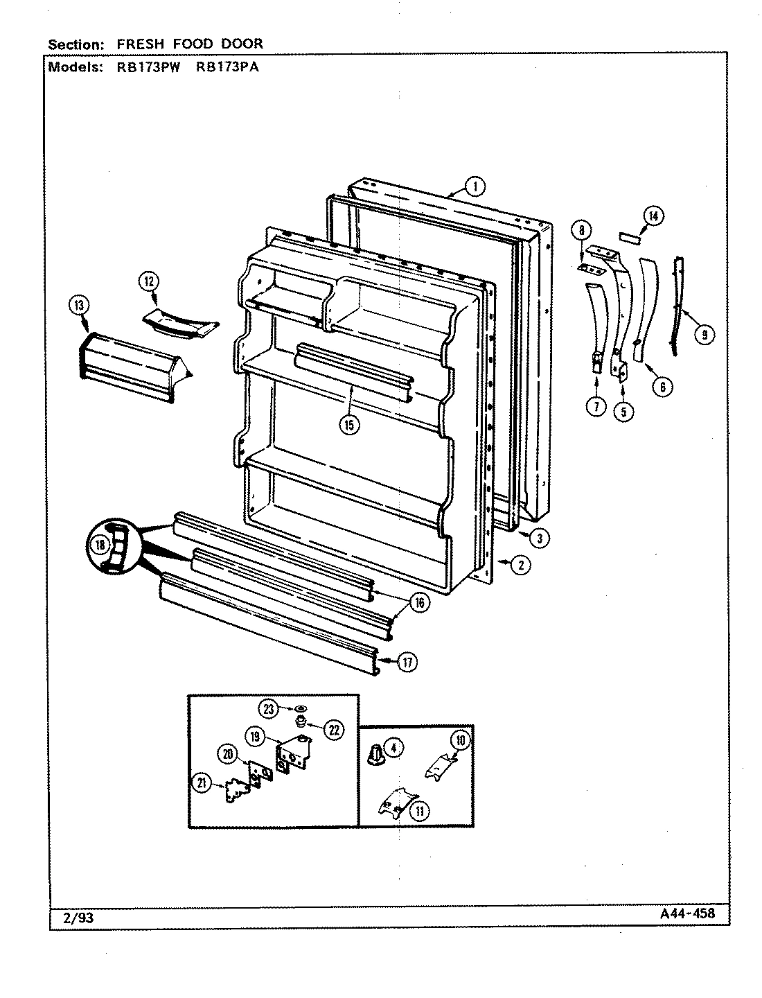 02 - FREEZER DOOR
