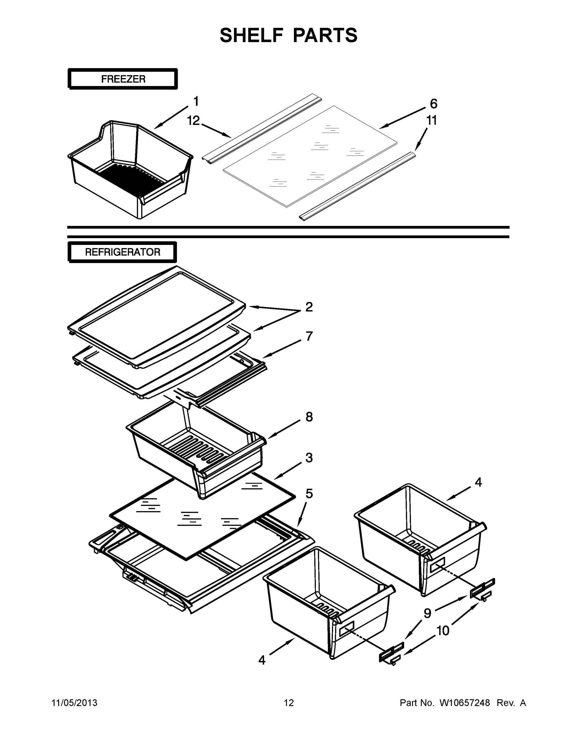 07 - SHELF PARTS