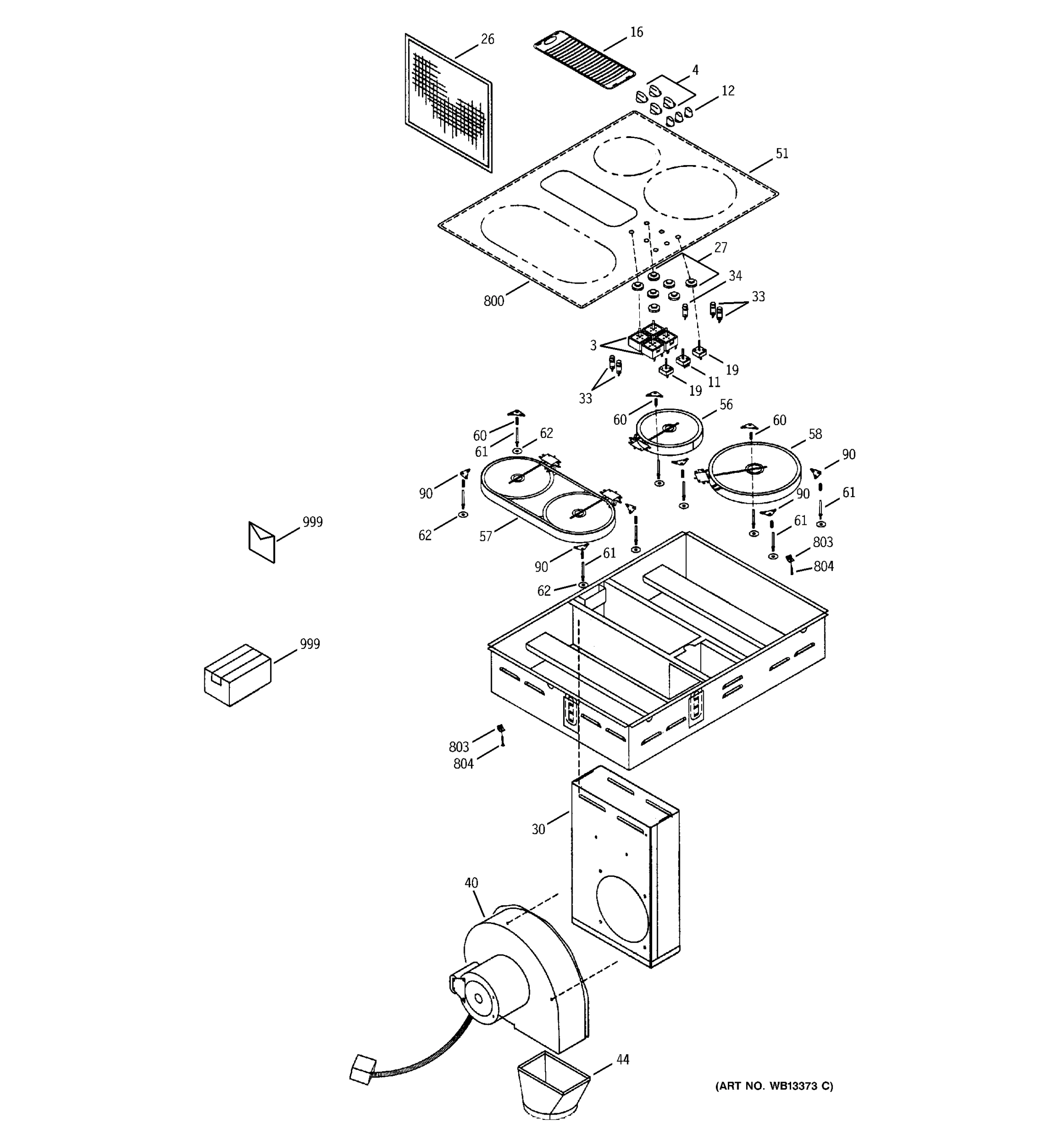CONTROL PANEL & COOKTOP
