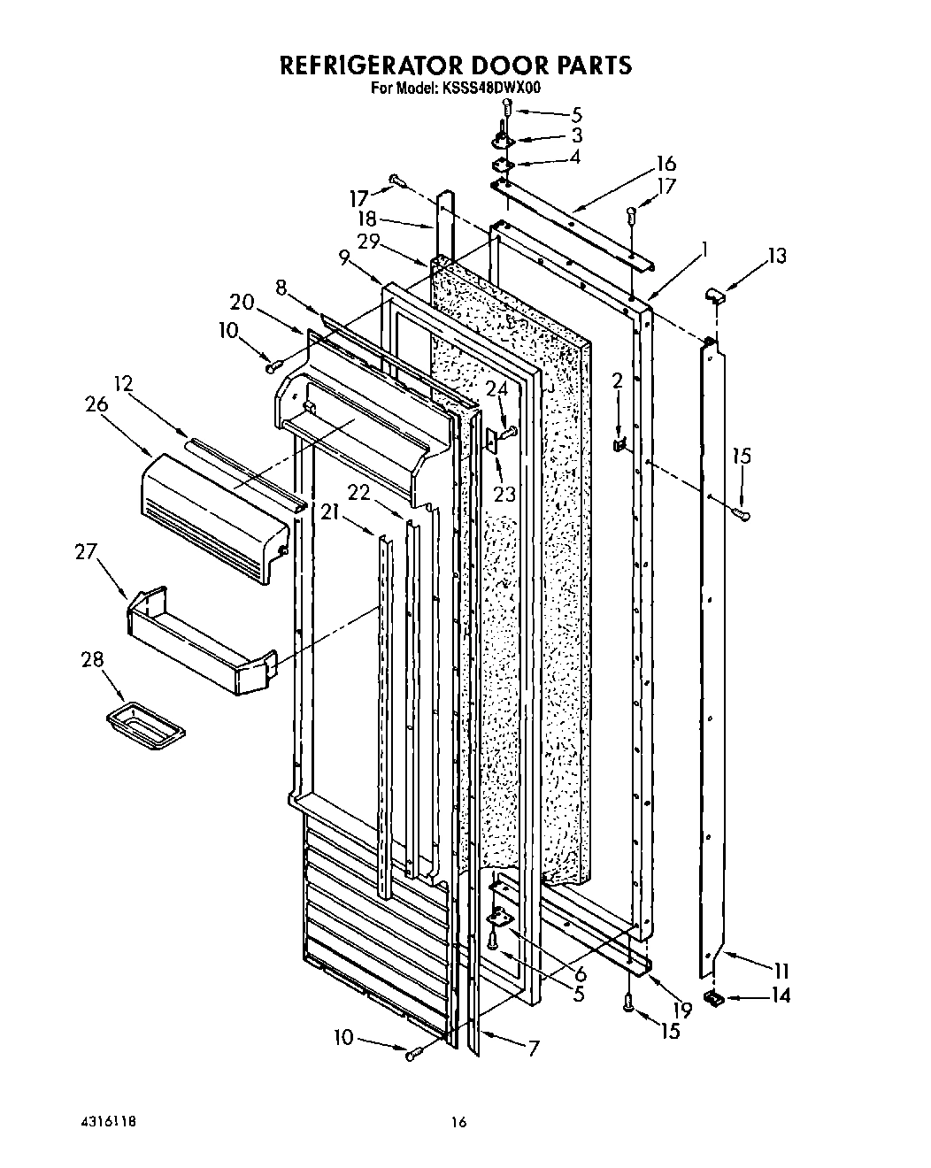 11 - REFRIGERATOR DOOR