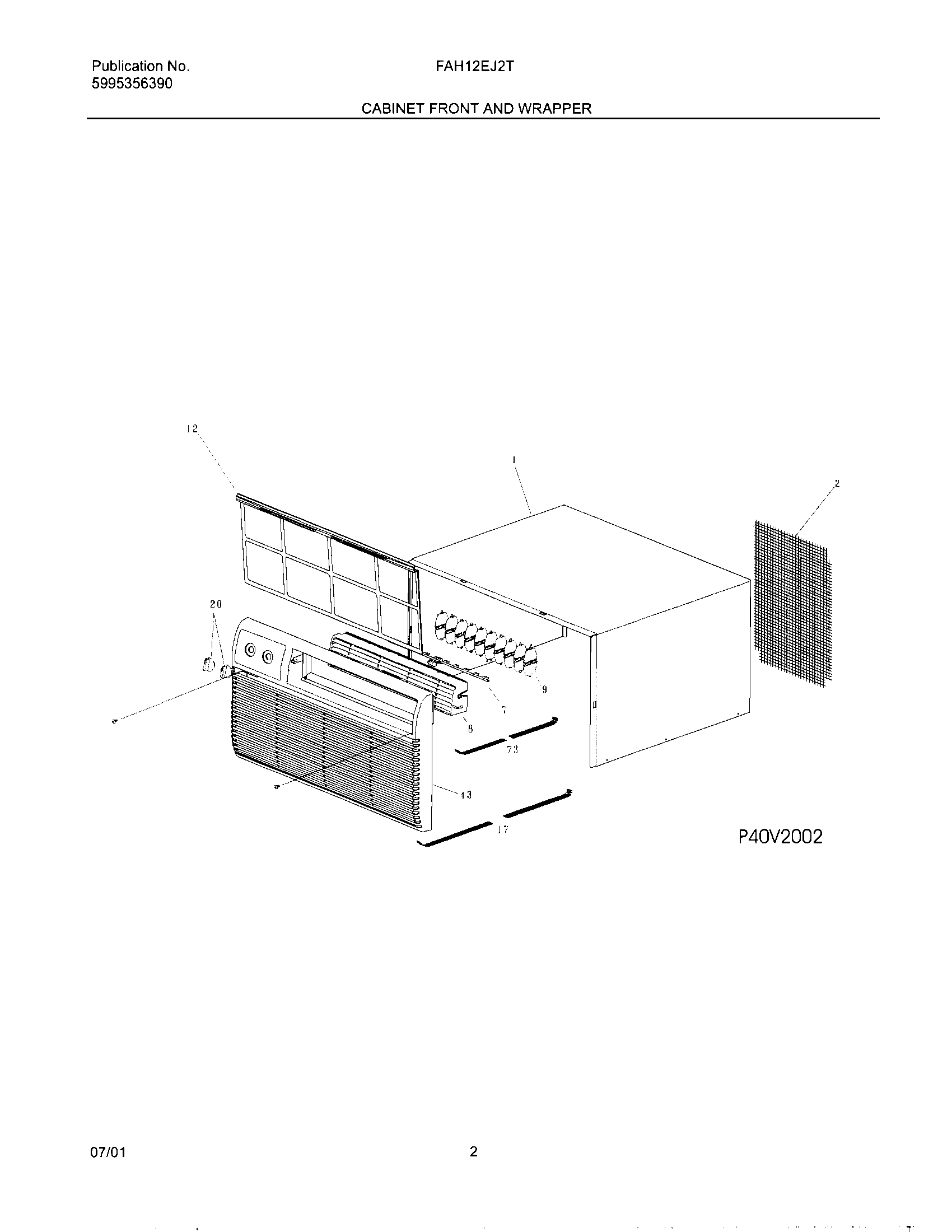 03 - CABINET FRONT & WRAPPER
