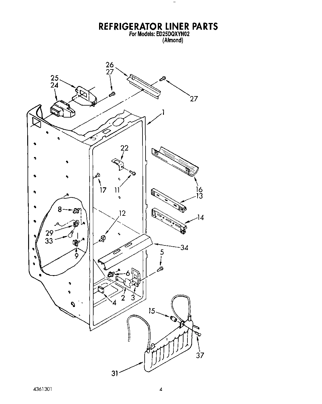 03 - REFRIGERATOR LINER