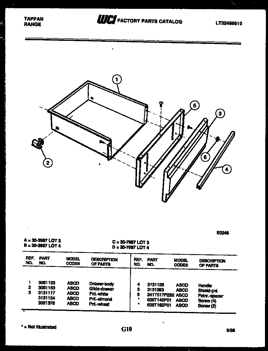07 - DRAWER PARTS
