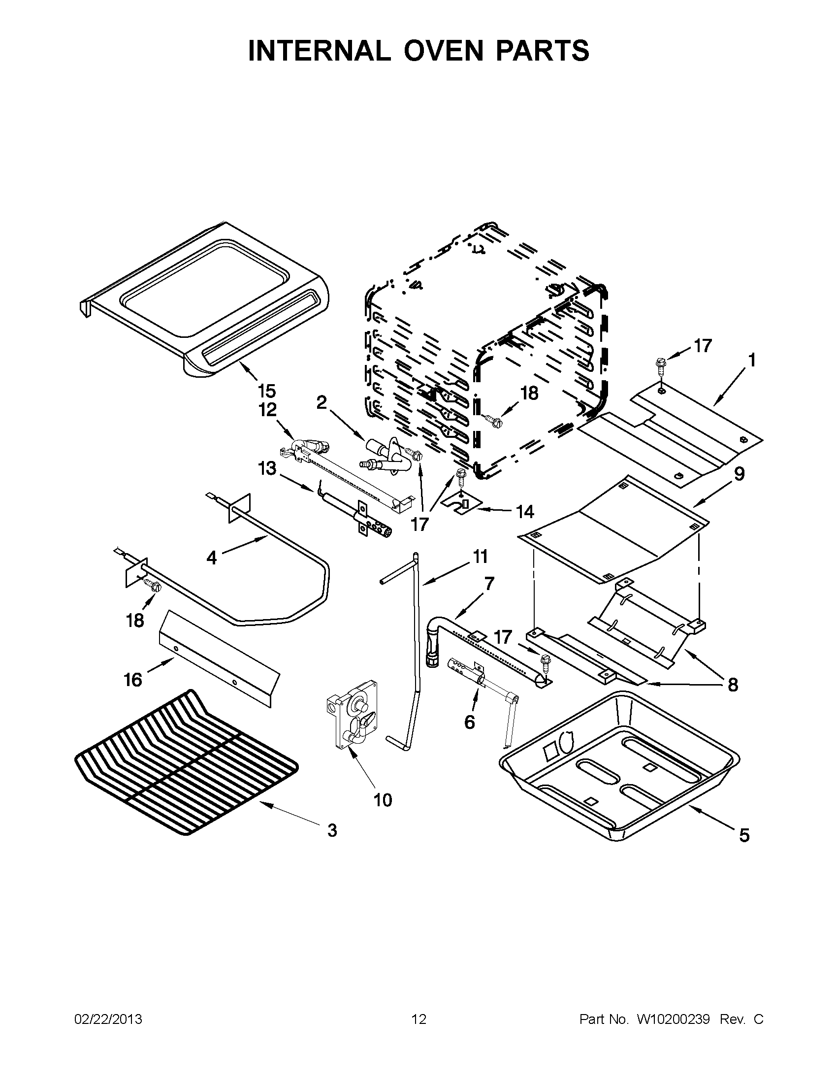 06 - INTERNAL OVEN PARTS