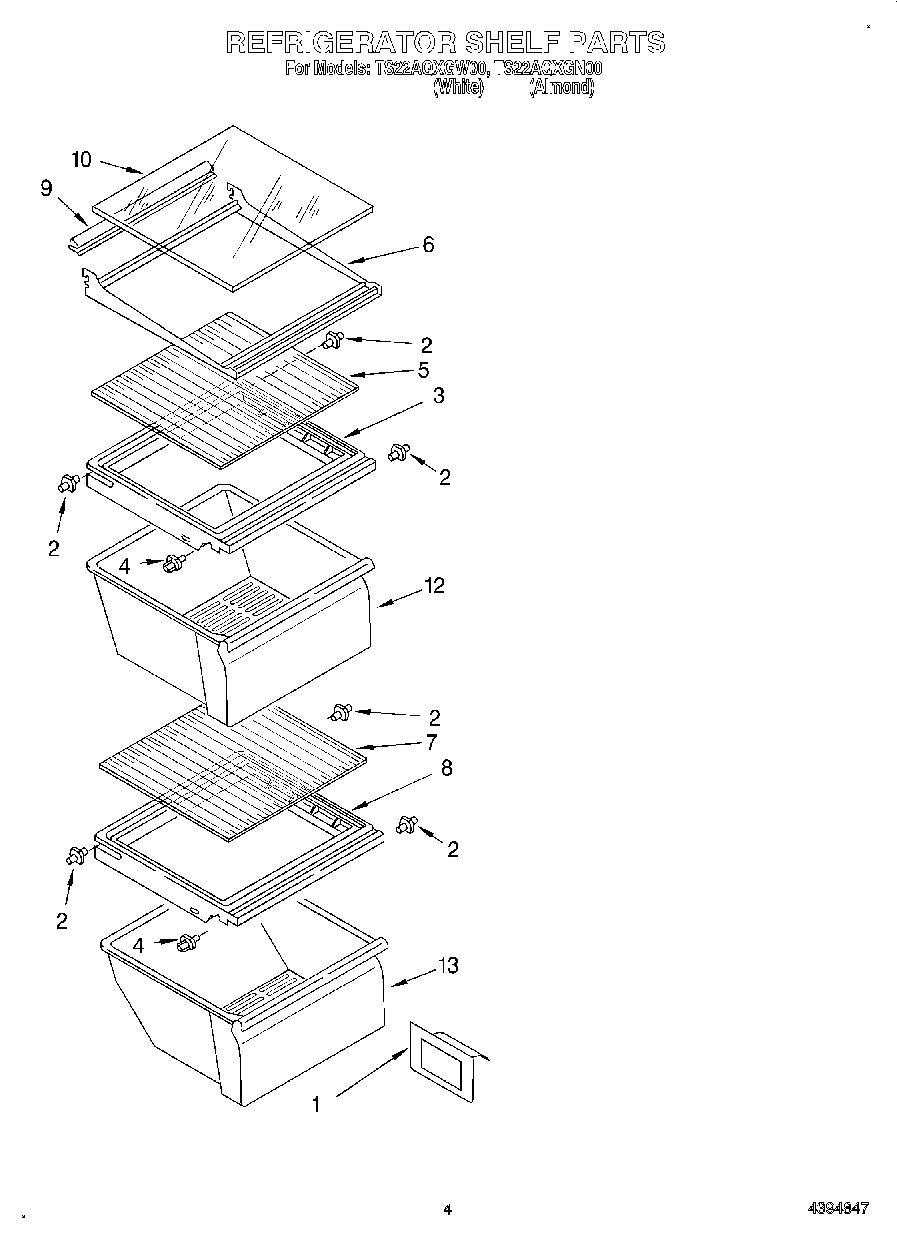03 - REFRIGERATOR SHELF