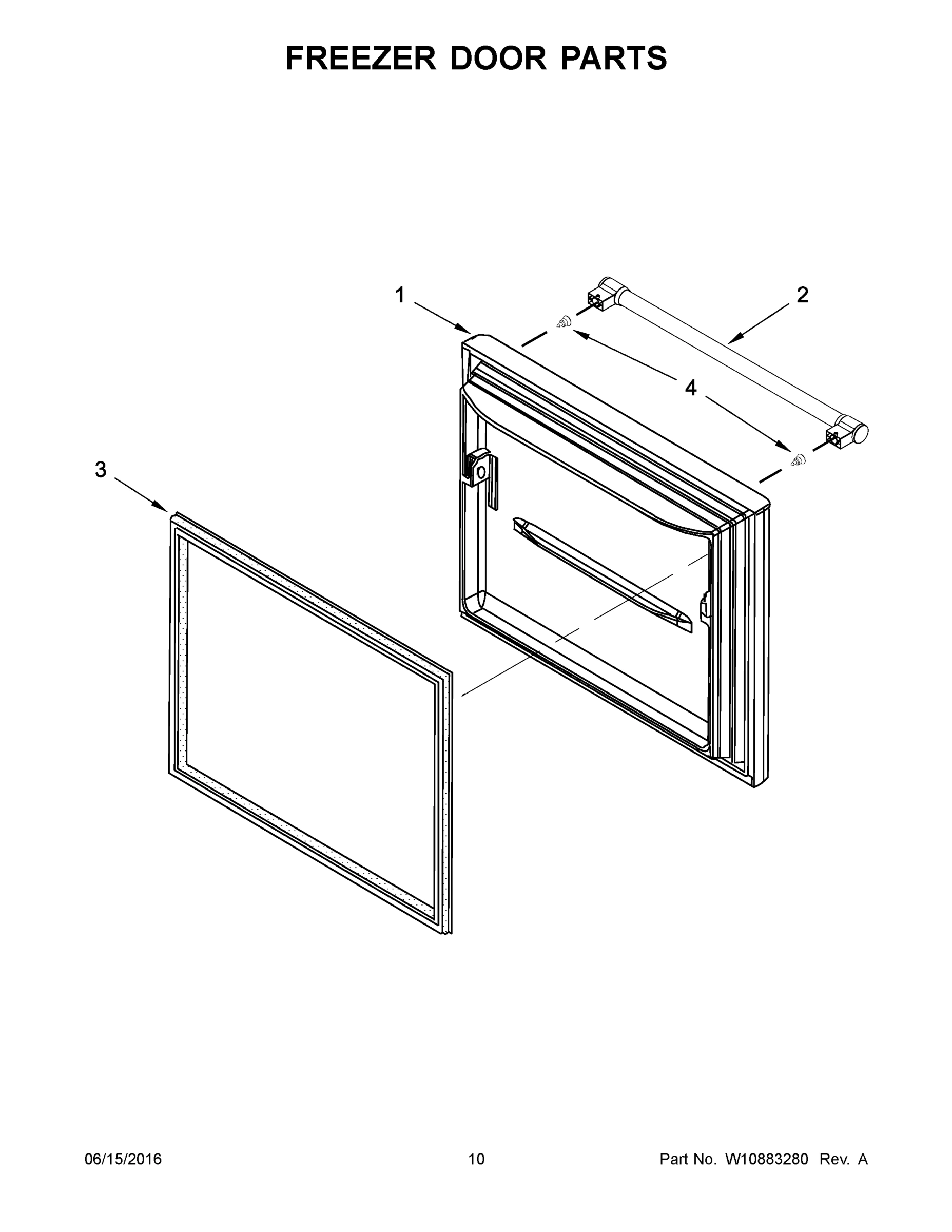06 - FREEZER DOOR PARTS