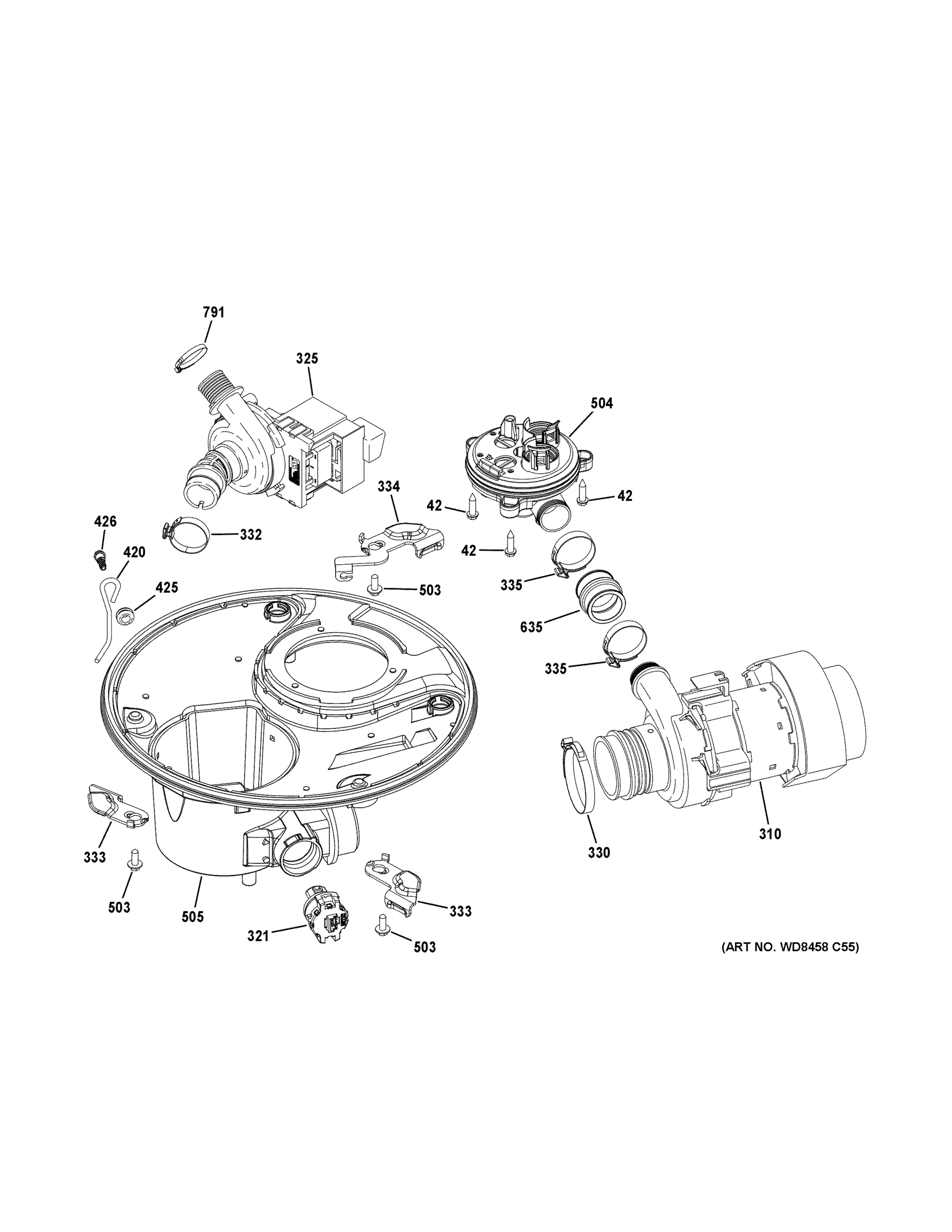 SUMP & MOTOR MECHANISM