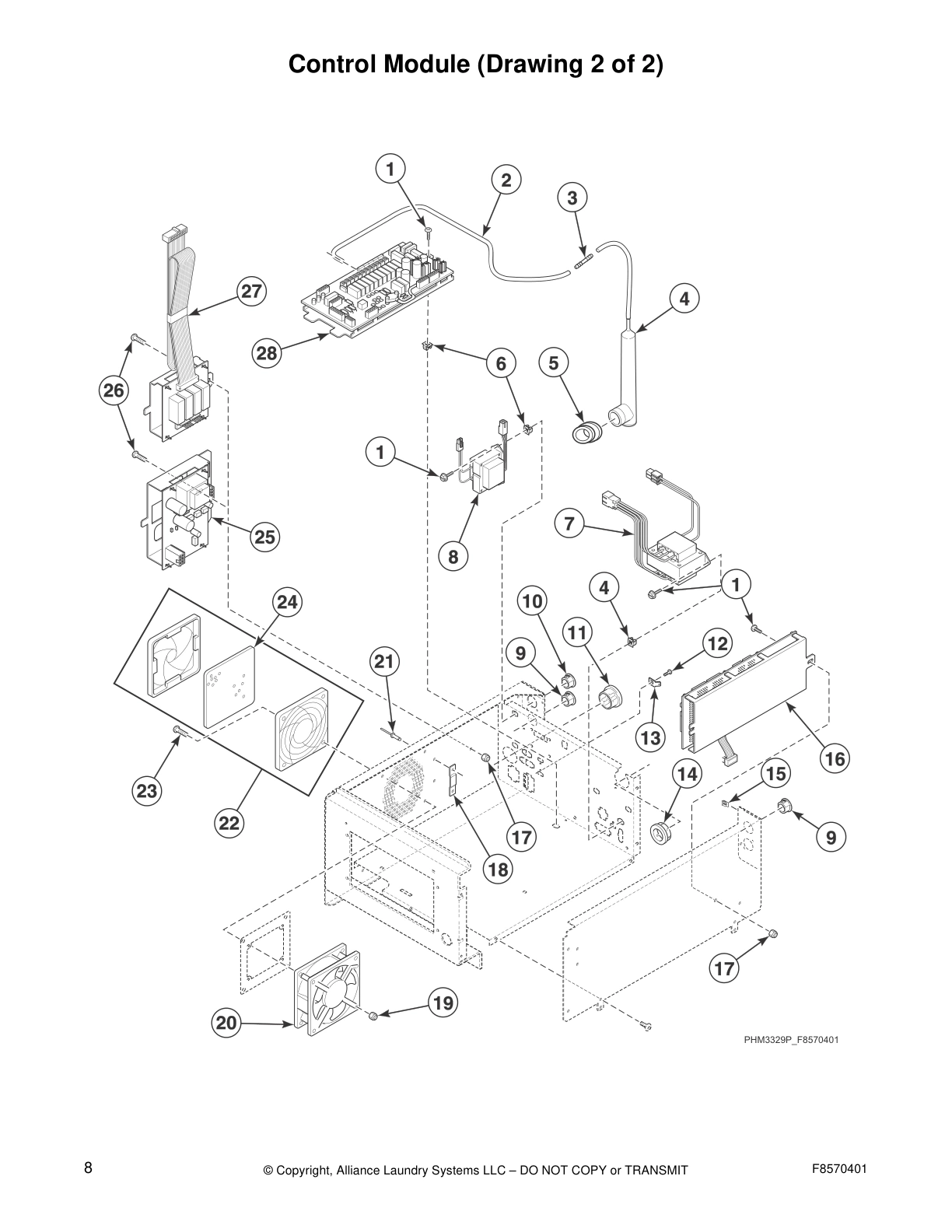 Control Module (Drawing 2 of 2)