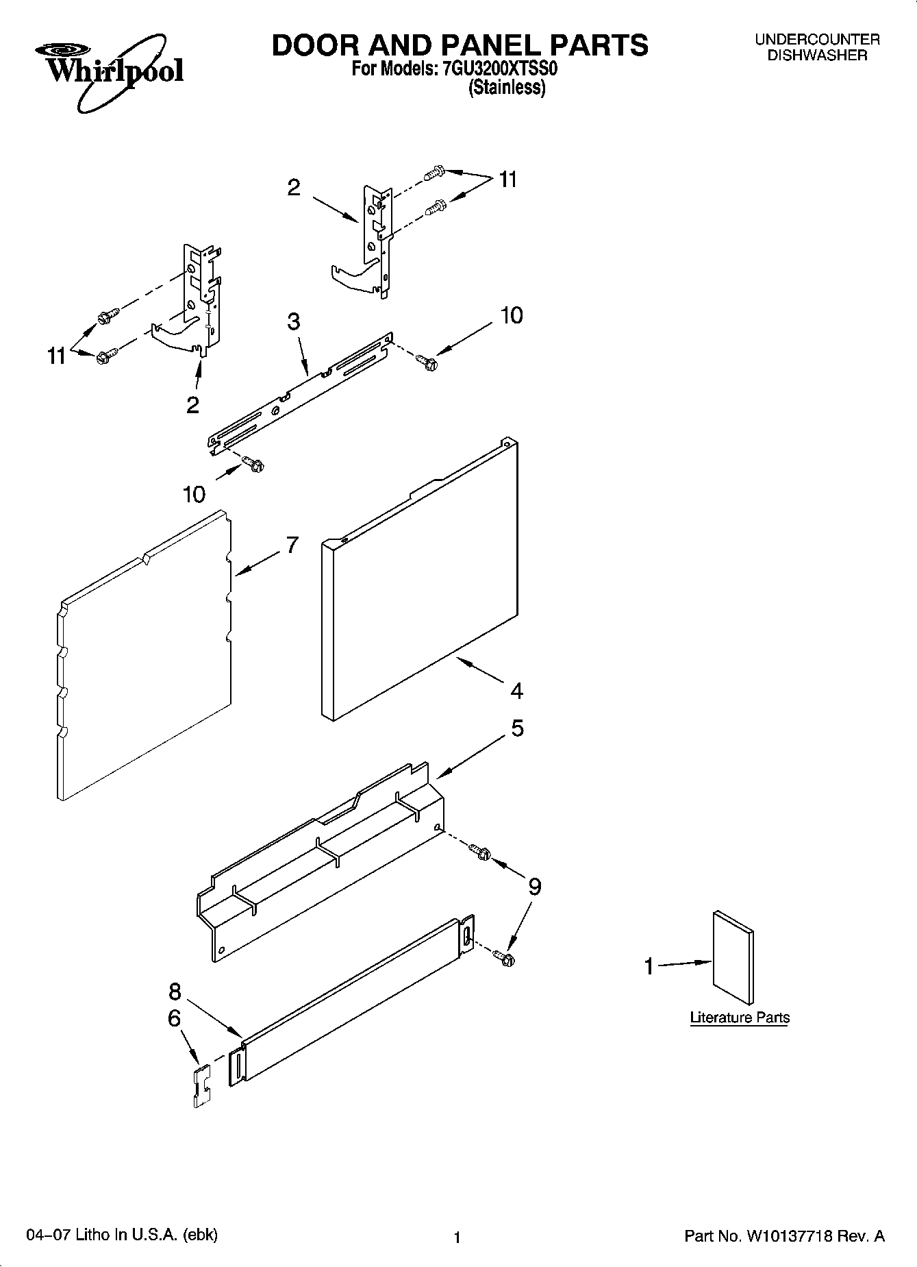 01 - DOOR AND PANEL PARTS