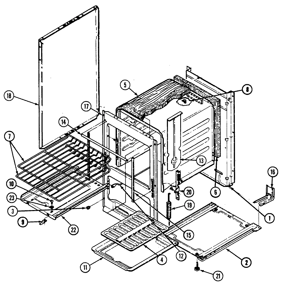 01 - BODY/OVEN