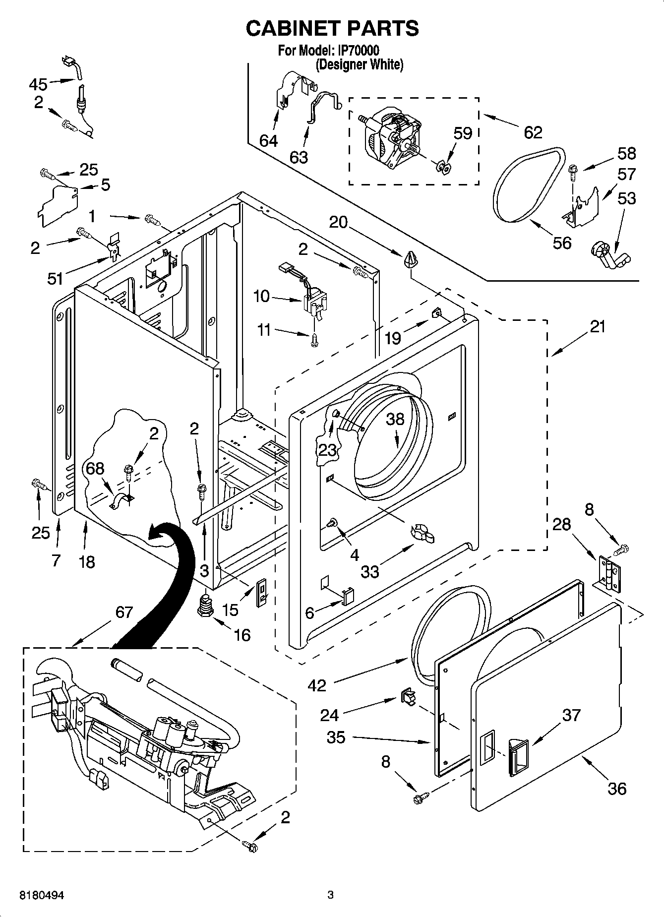 02 - CABINET PARTS