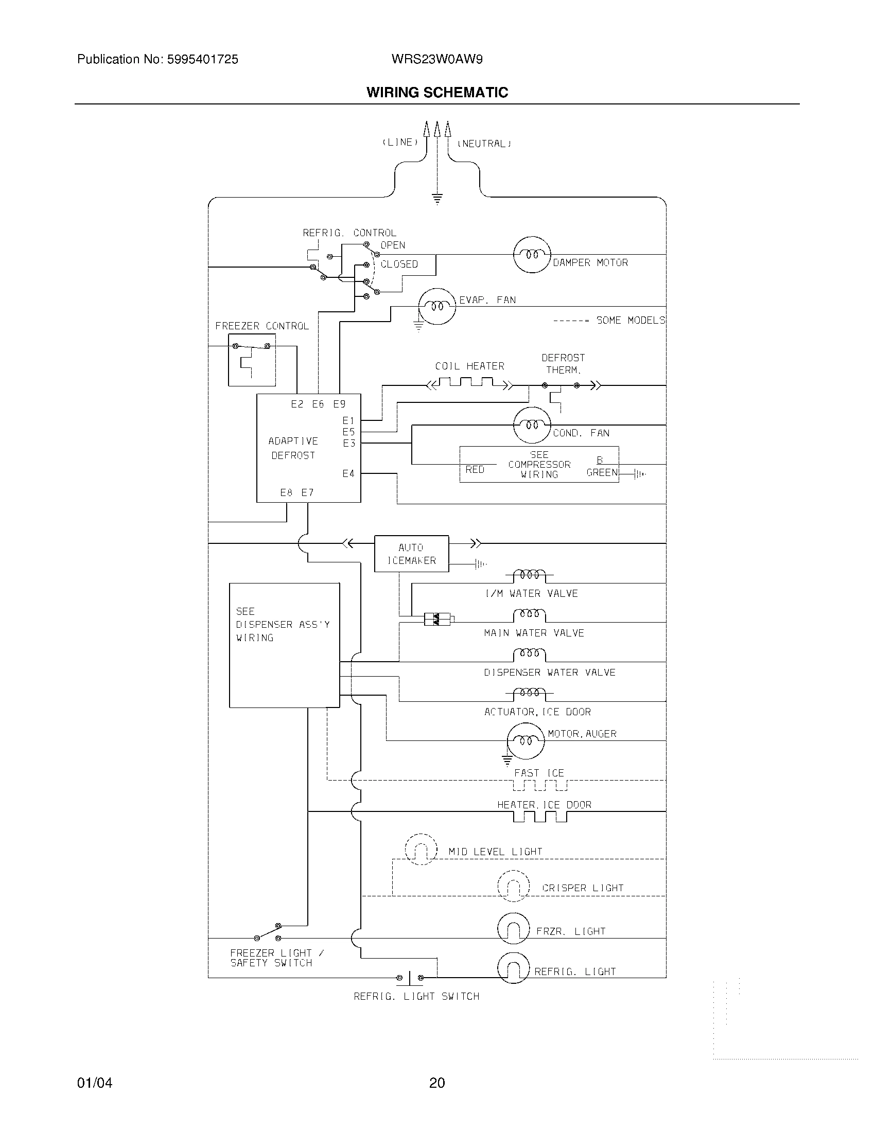 20 - WIRING SCHEMATIC