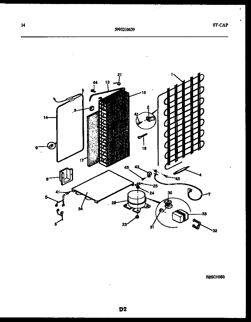08 - SYSTEM AND AUTOMATIC DEFROST PARTS