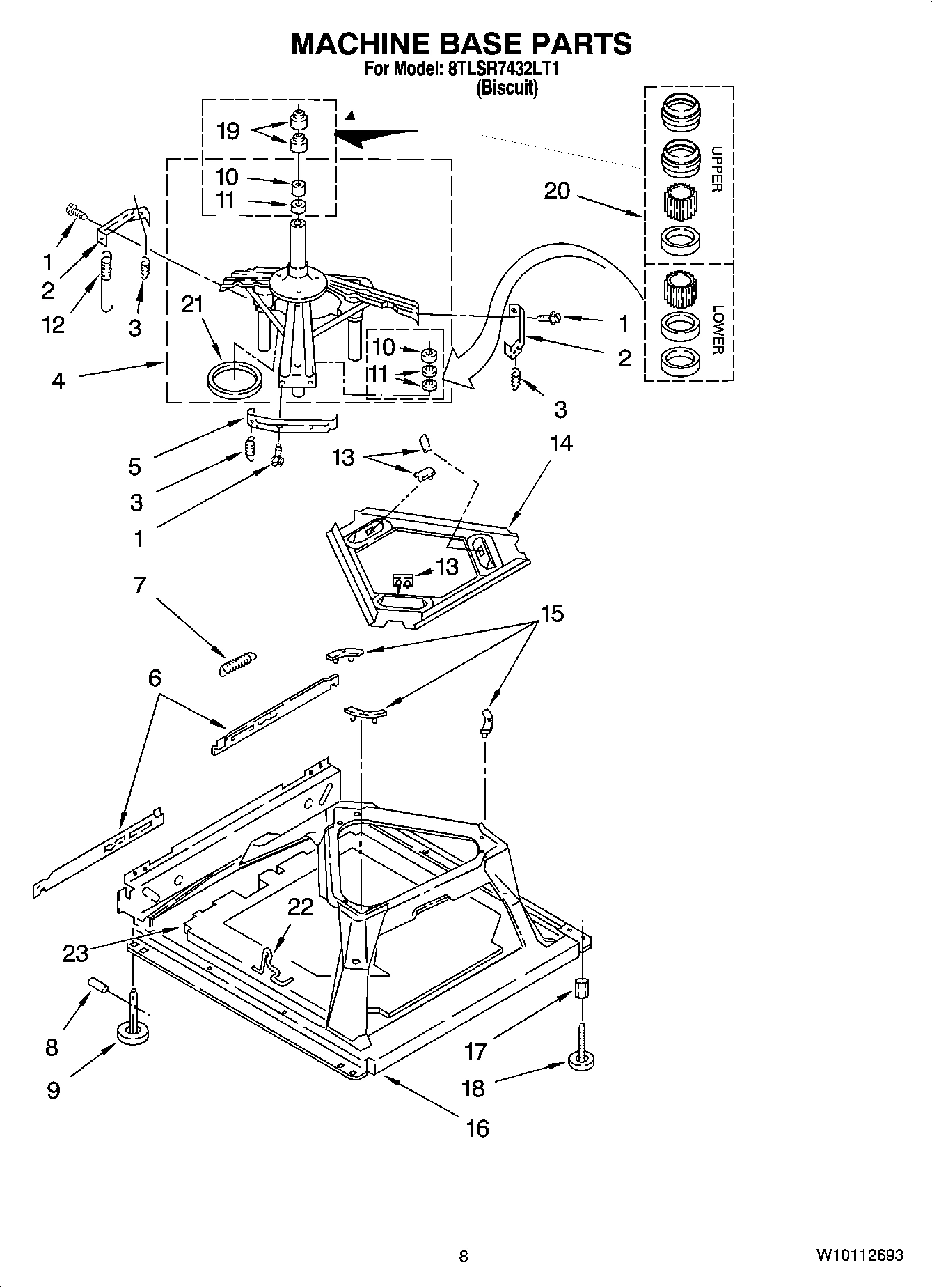 05 - MACHINE BASE PARTS