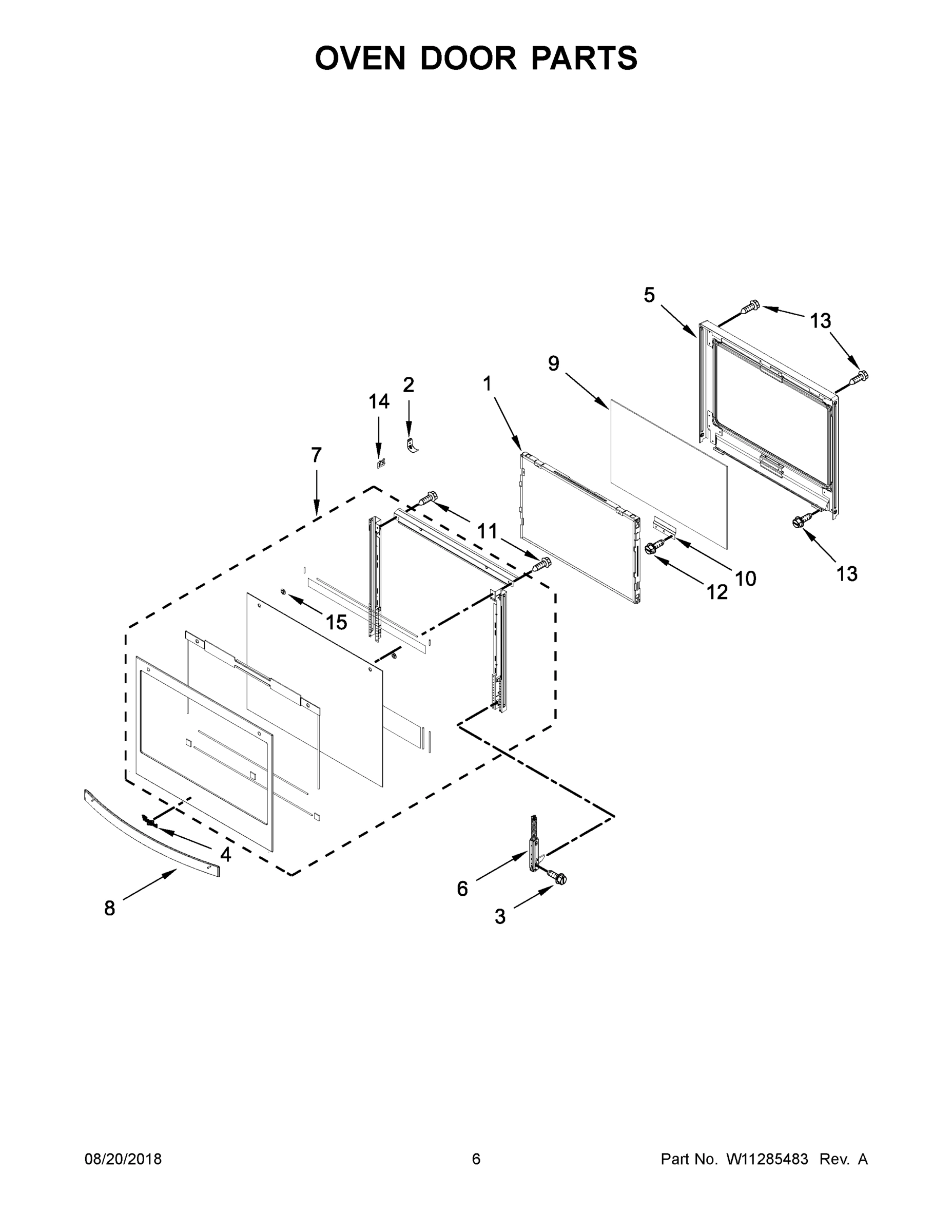 04 - OVEN DOOR PARTS