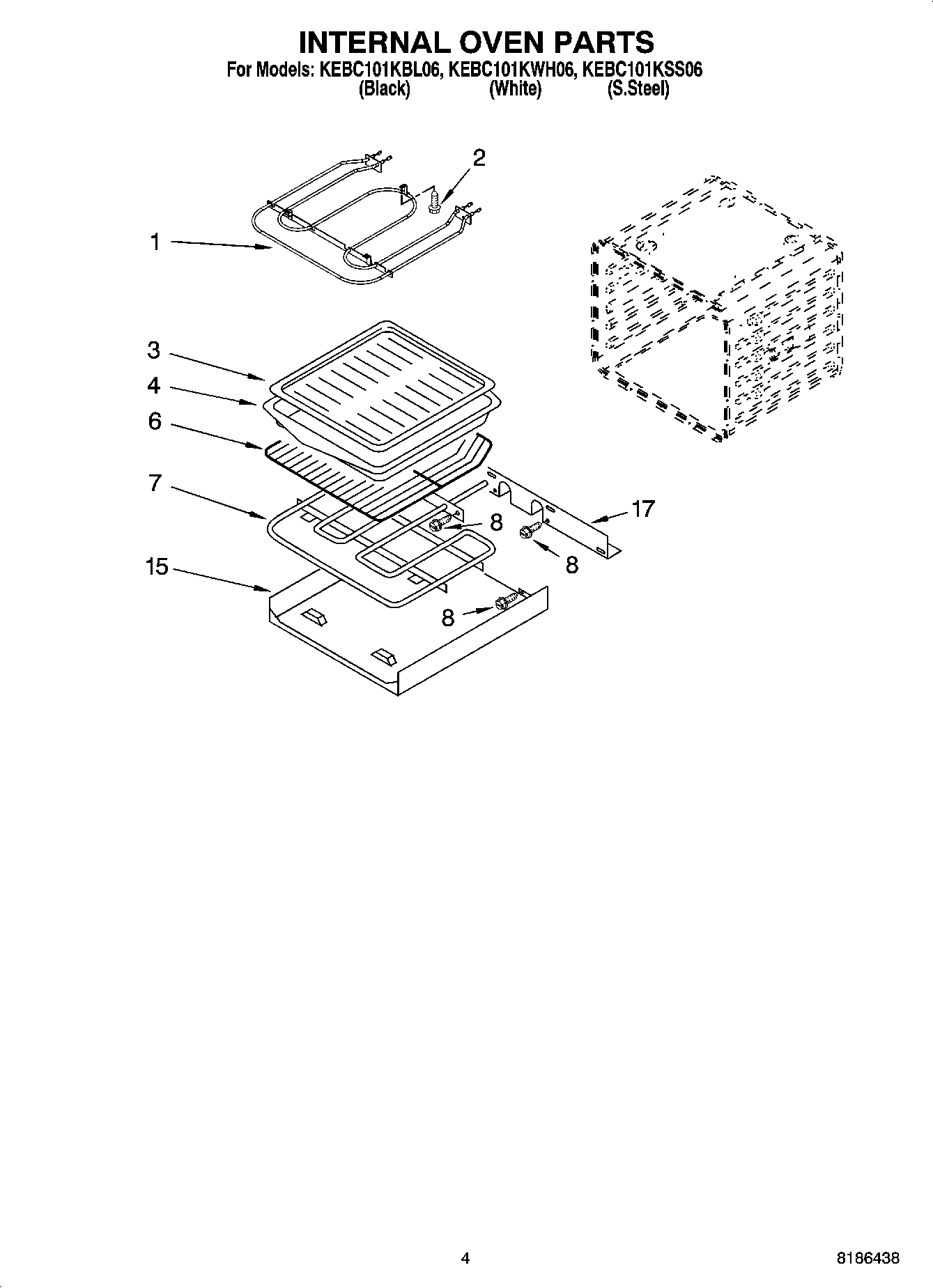 03 - INTERNAL OVEN PARTS