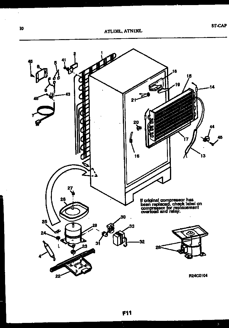 06 - SYSTEM AND AUTOMATIC DEFROST PARTS