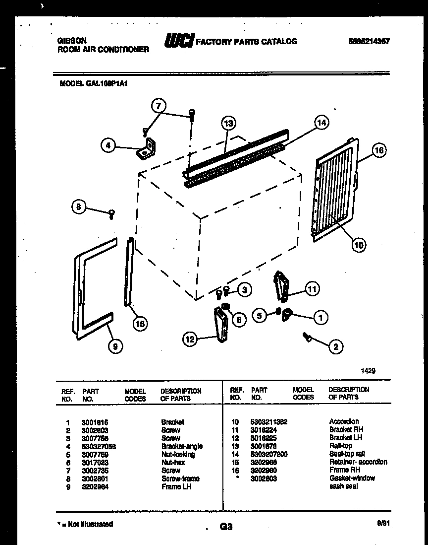 07 - CABINET AND INSTALLATION PARTS