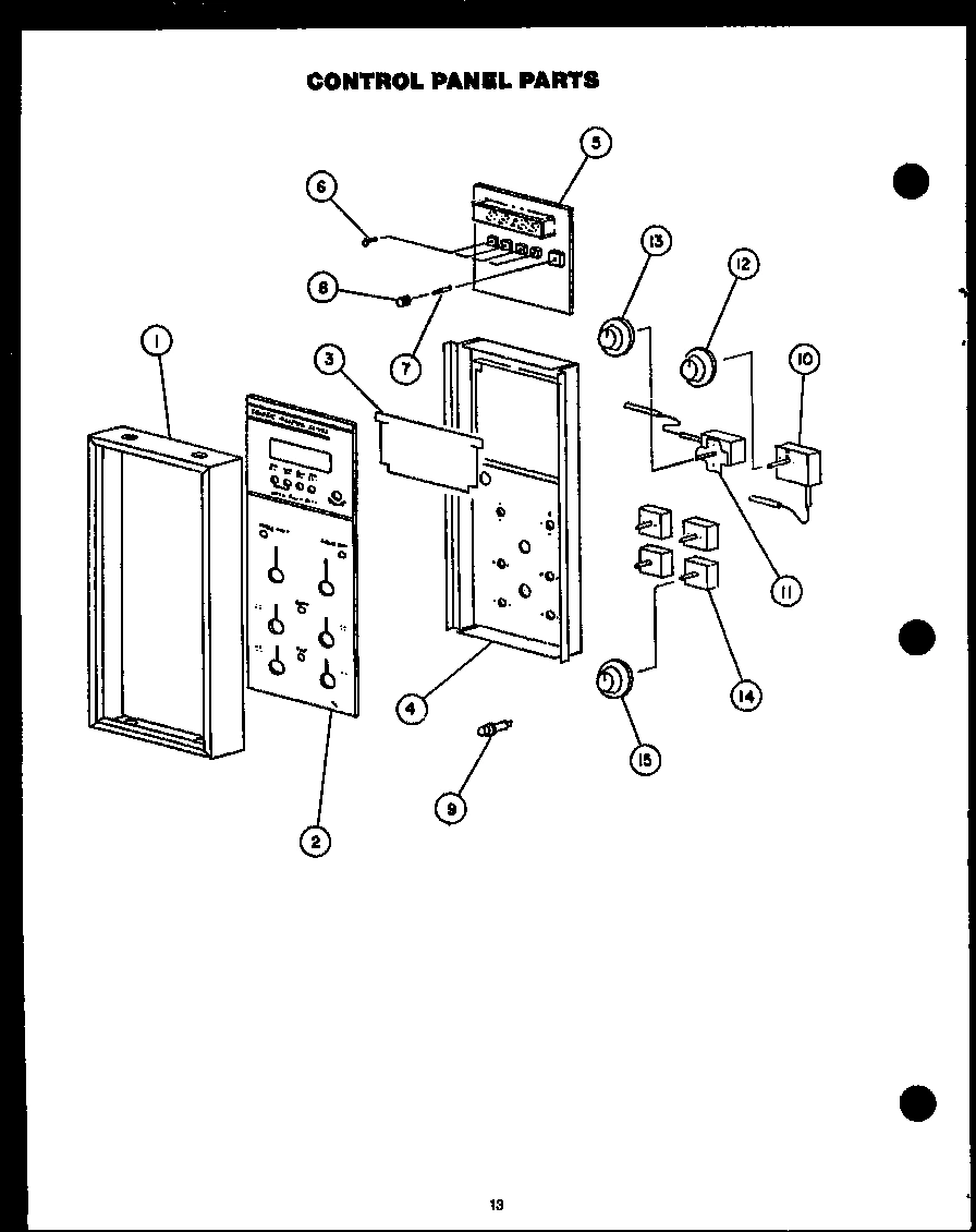 02 - CONTROL PANEL PARTS