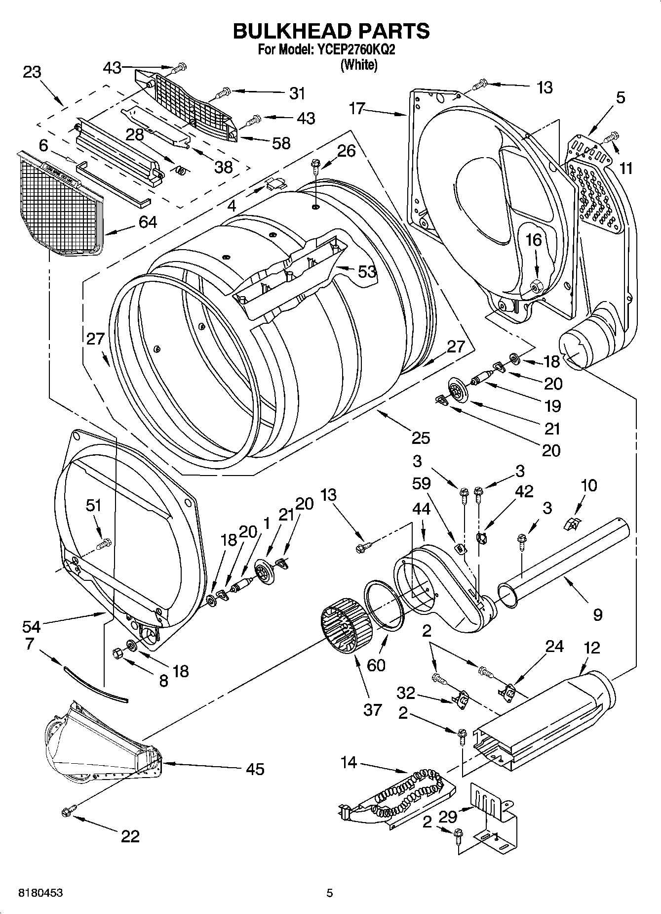 03 - BULKHEAD PARTS, OPTIONAL PARTS (NOT INCLUDED)