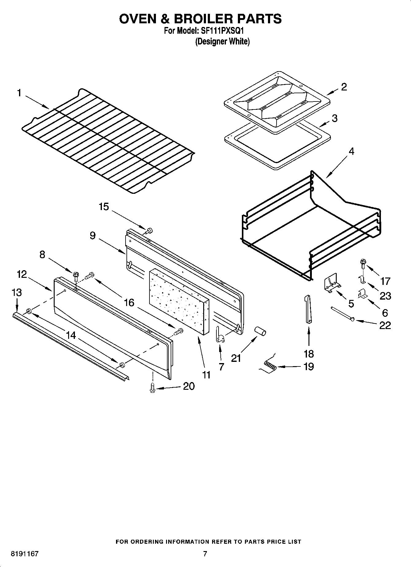 05 - OVEN & BROILER PARTS