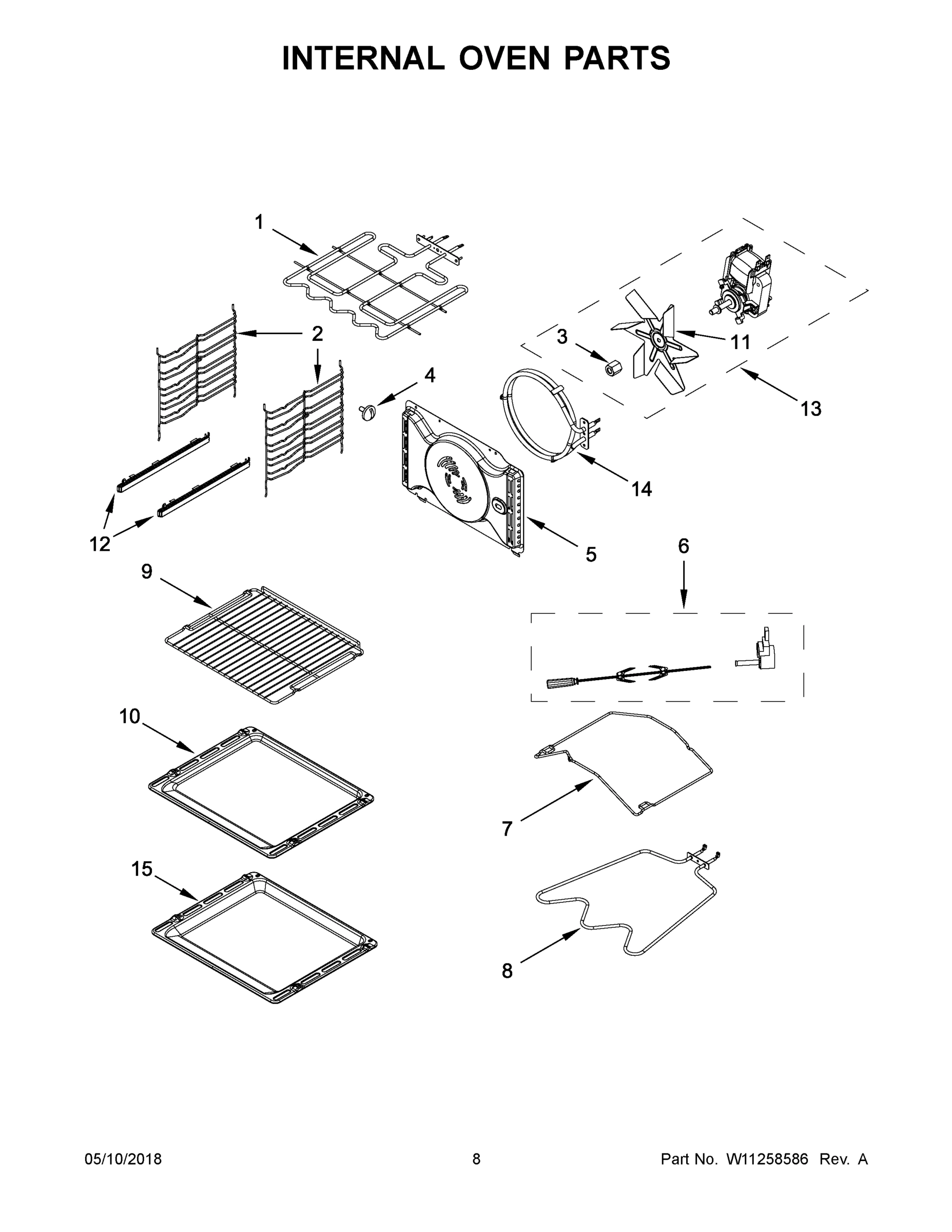 05 - INTERNAL OVEN PARTS