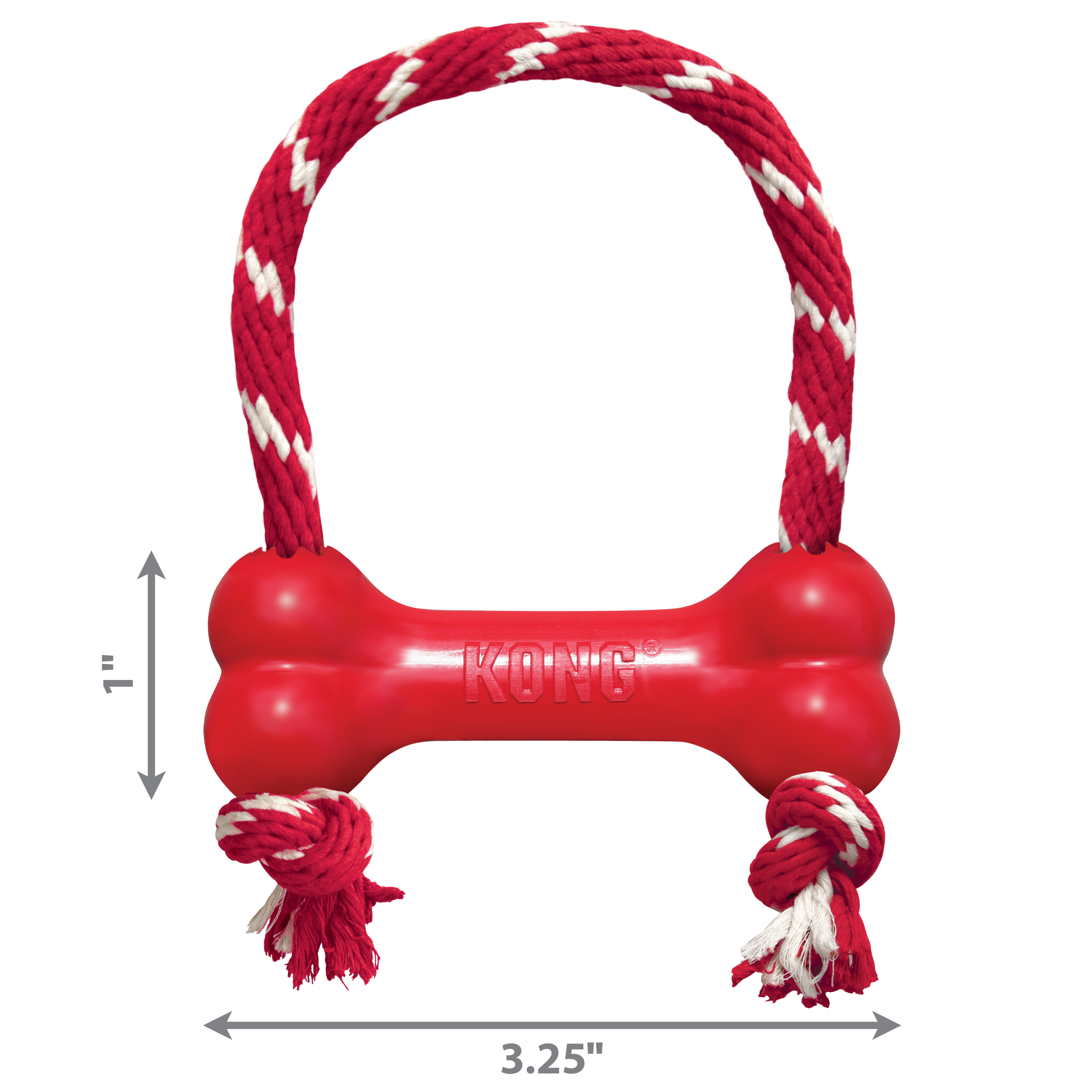 KONG Goodie Bone w/Rope dimoffpack product image