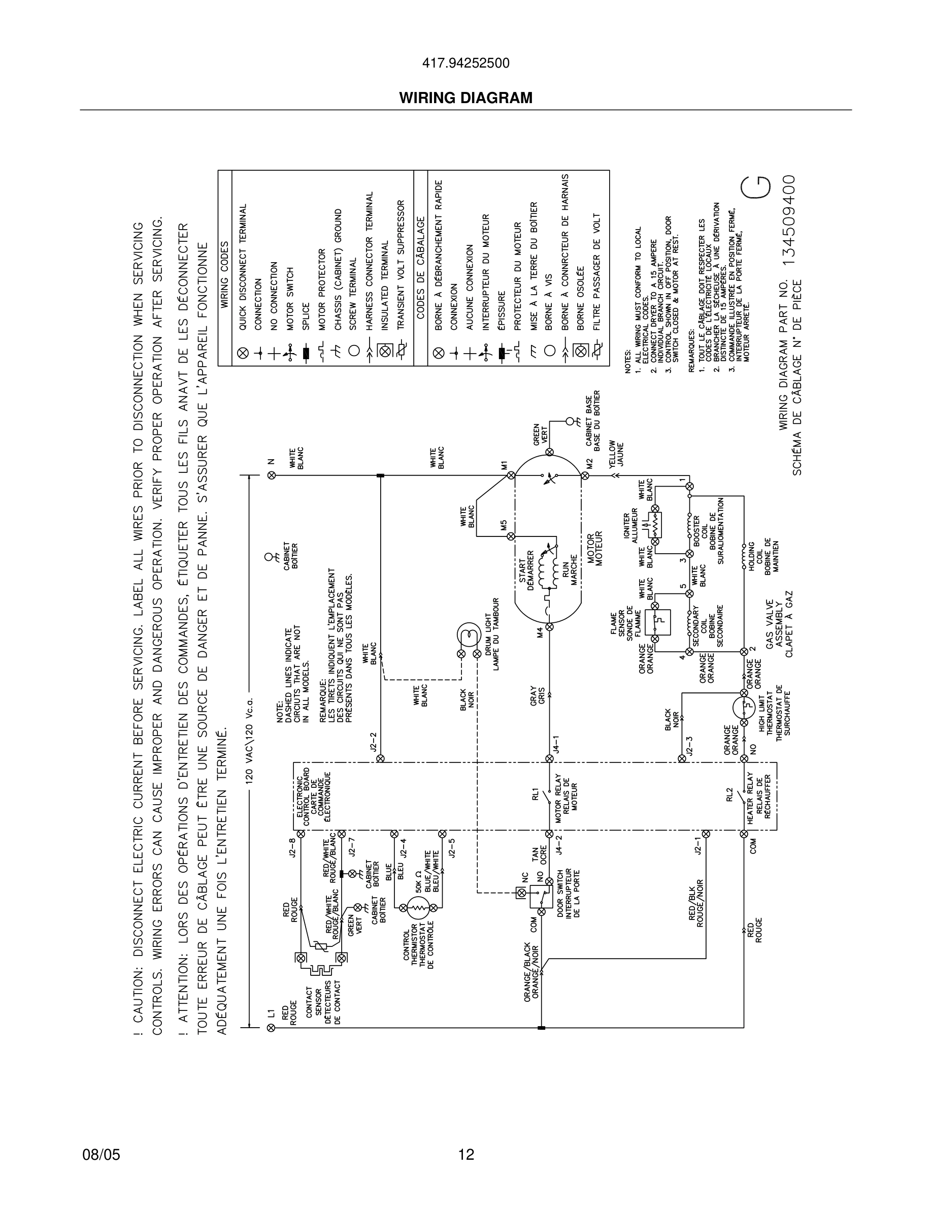 12 - WIRING DIAGRAM