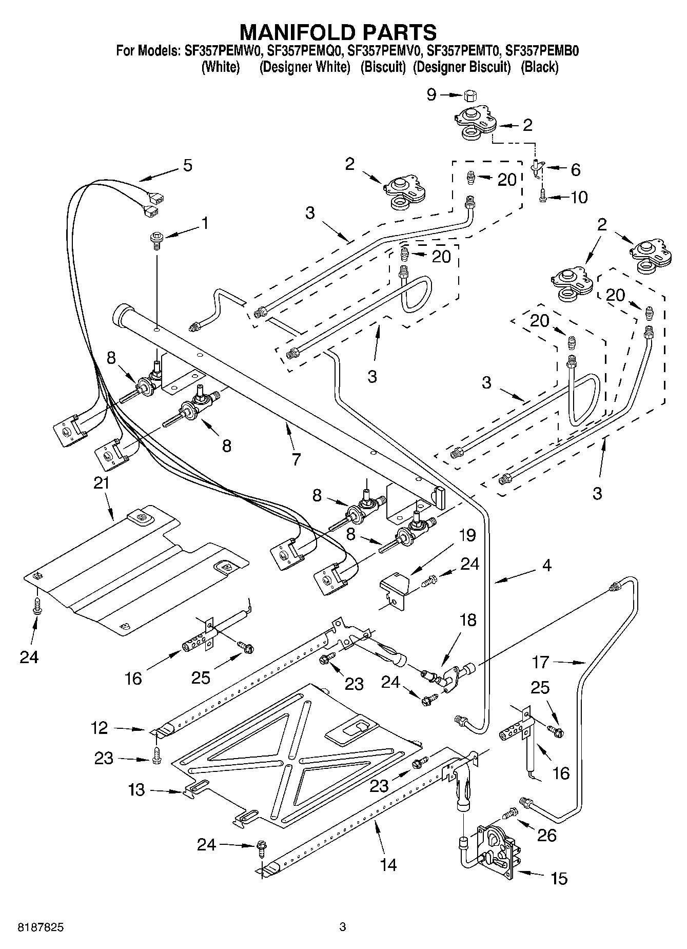 03 - MANIFOLD PARTS