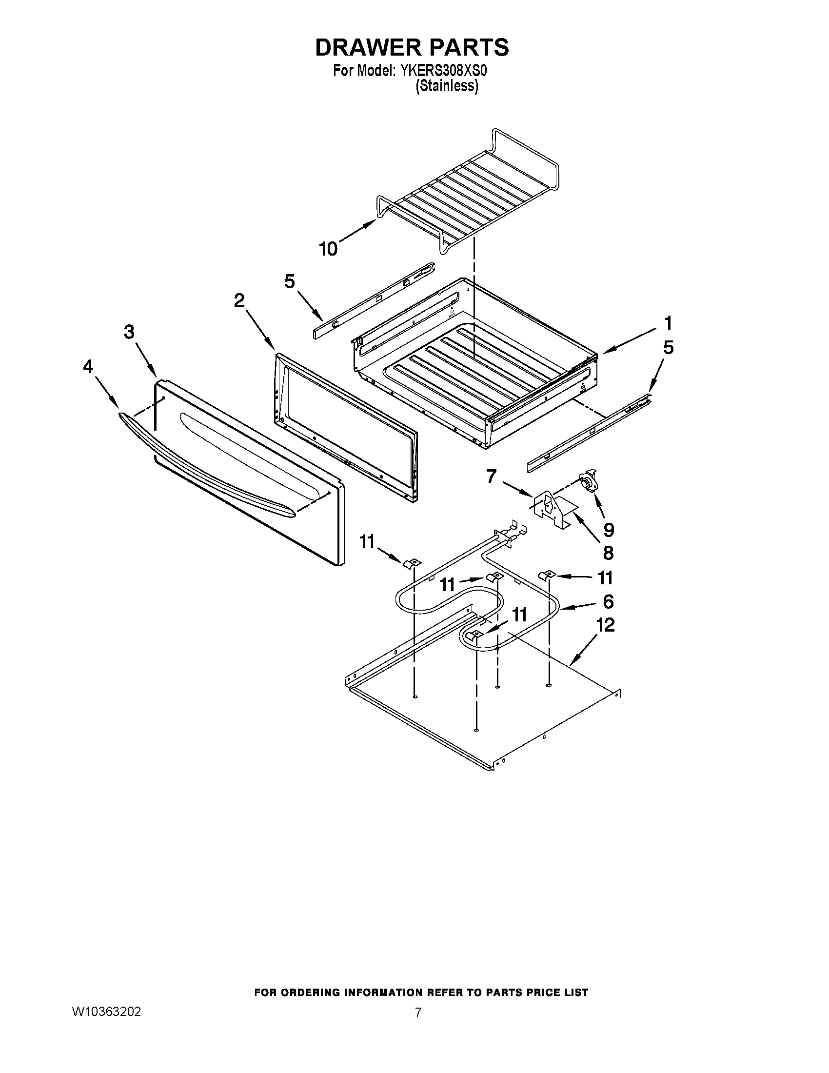 05 - DRAWER PARTS
