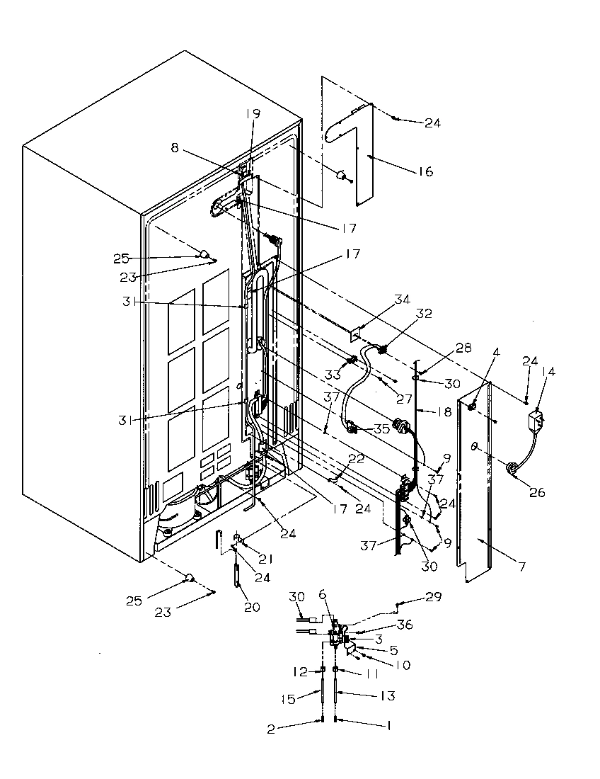 01 - CABINET BACK