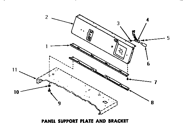22 - PANEL SUPPORT PLATE & BRACKET