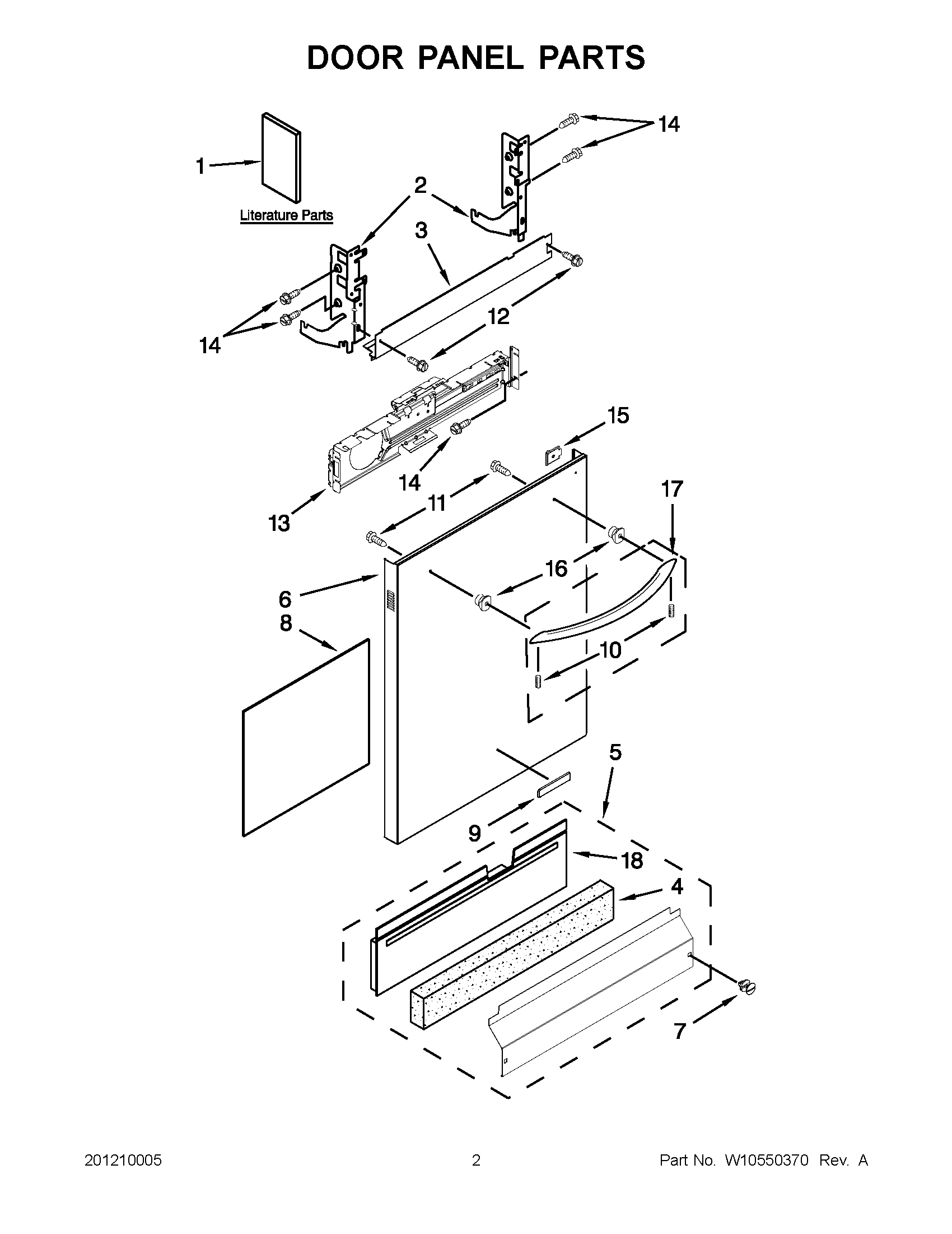 01 - DOOR PANEL PARTS