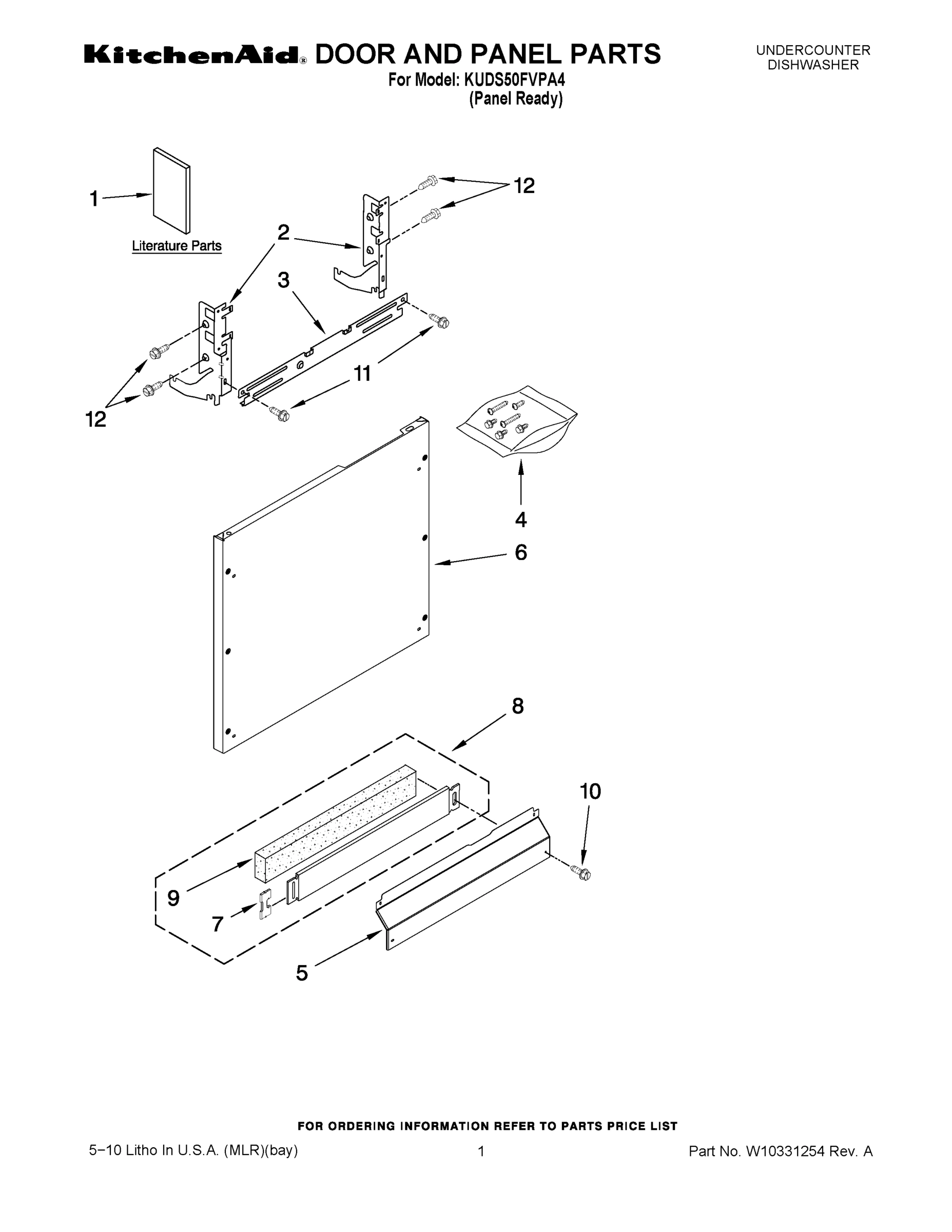 01 - DOOR AND PANEL PARTS