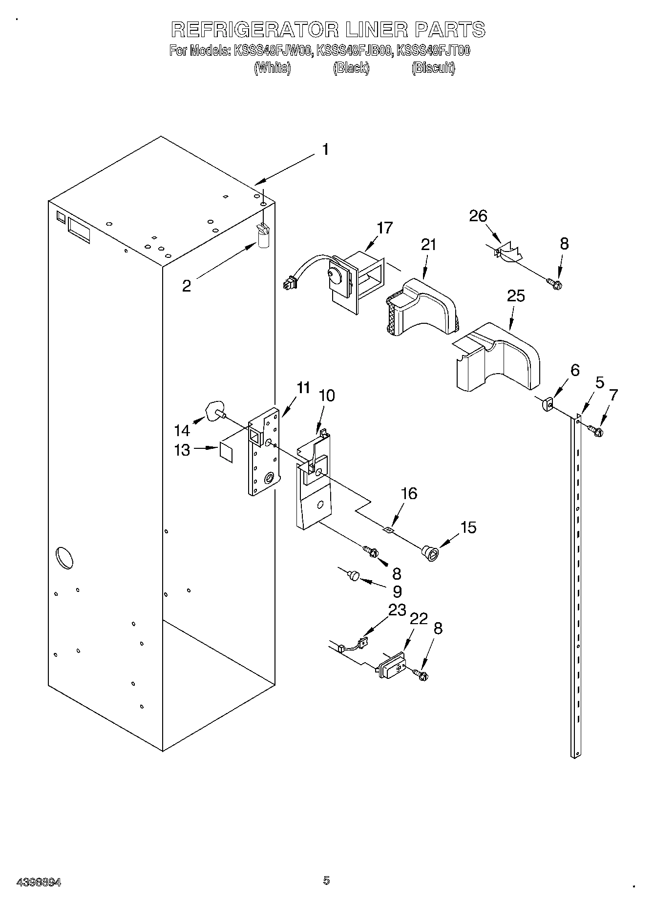 04 - REFRIGERATOR LINER