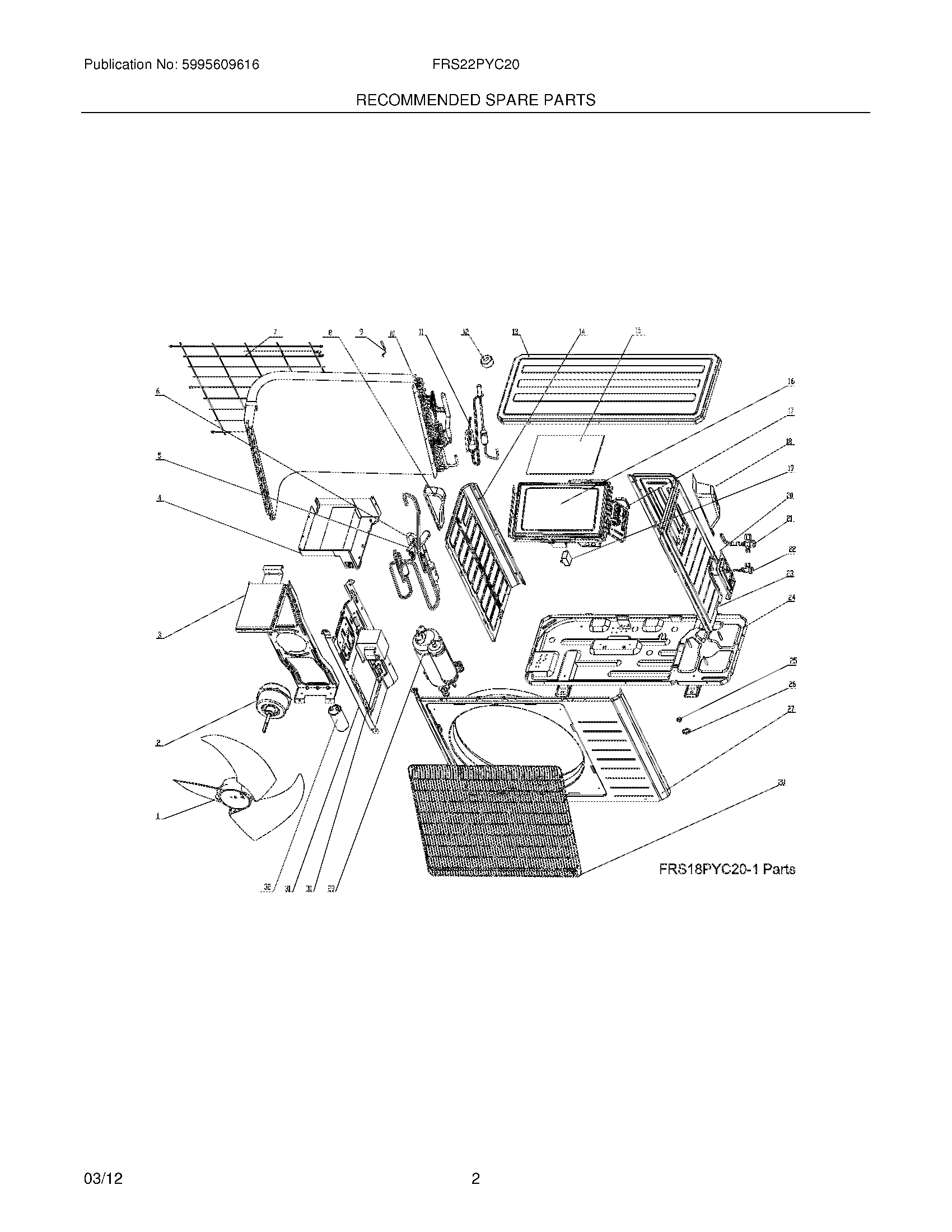 03 - RECOMMENDED SPARE PARTS