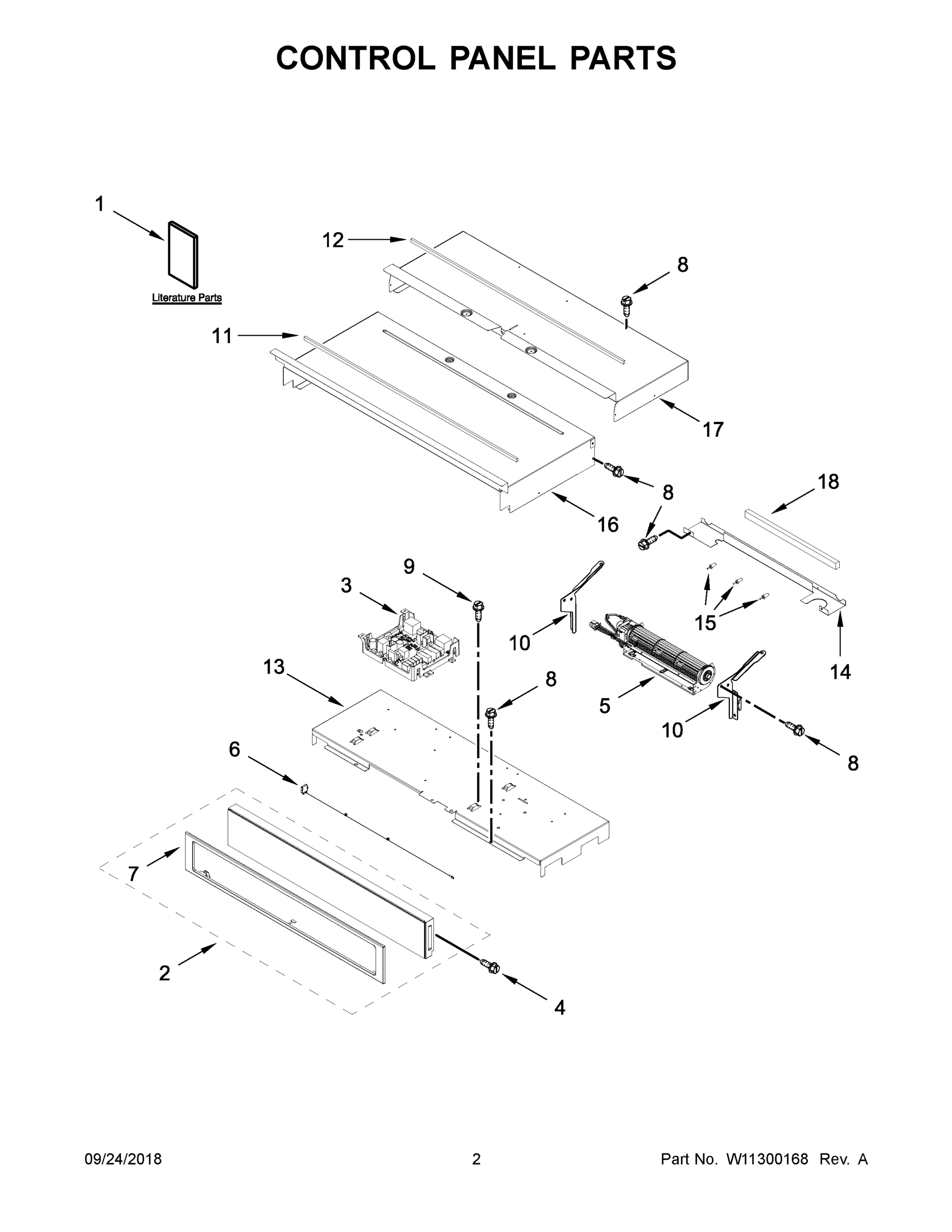 02 - CONTROL PANEL PARTS