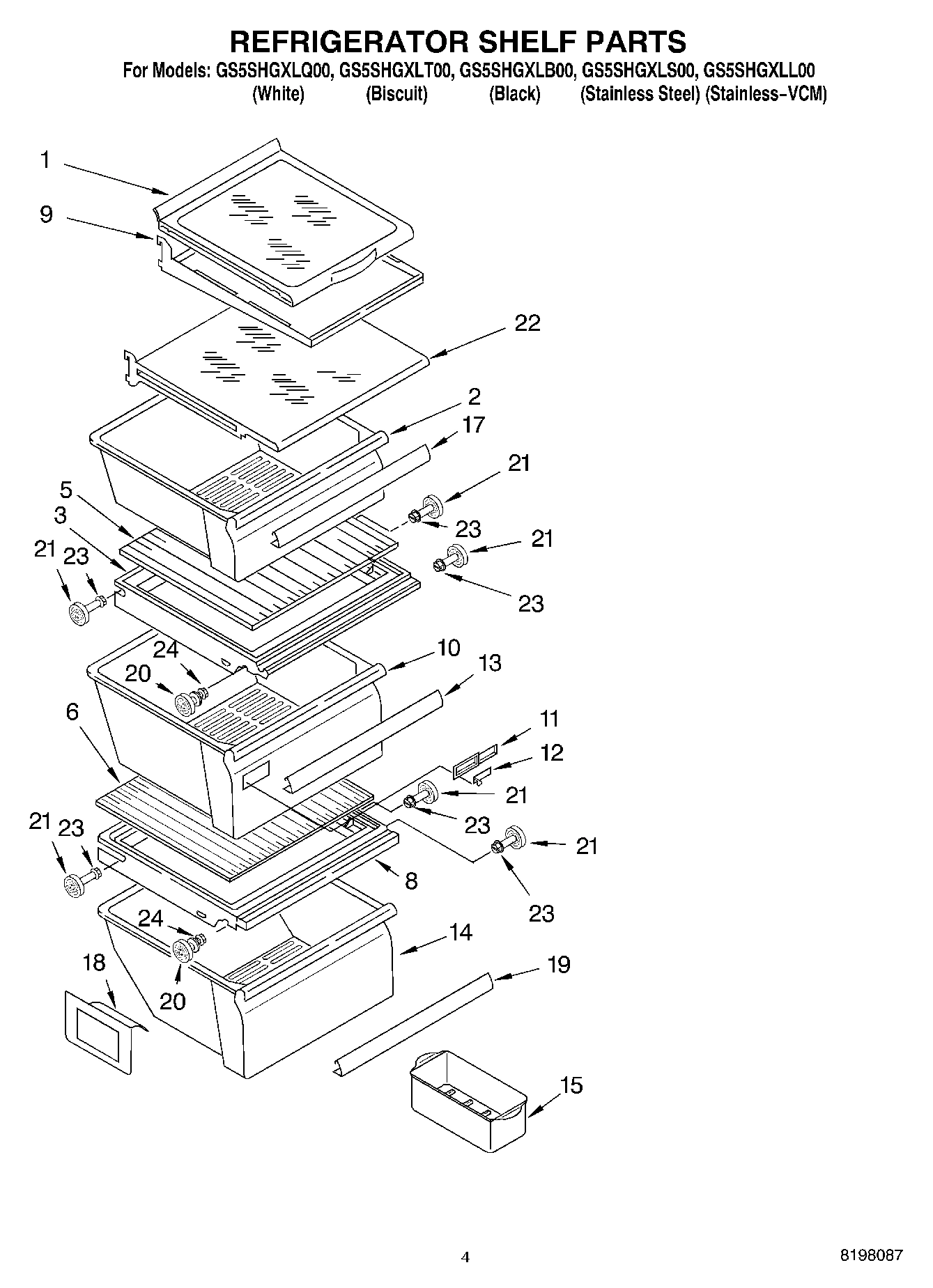 03 - REFRIGERATOR SHELF