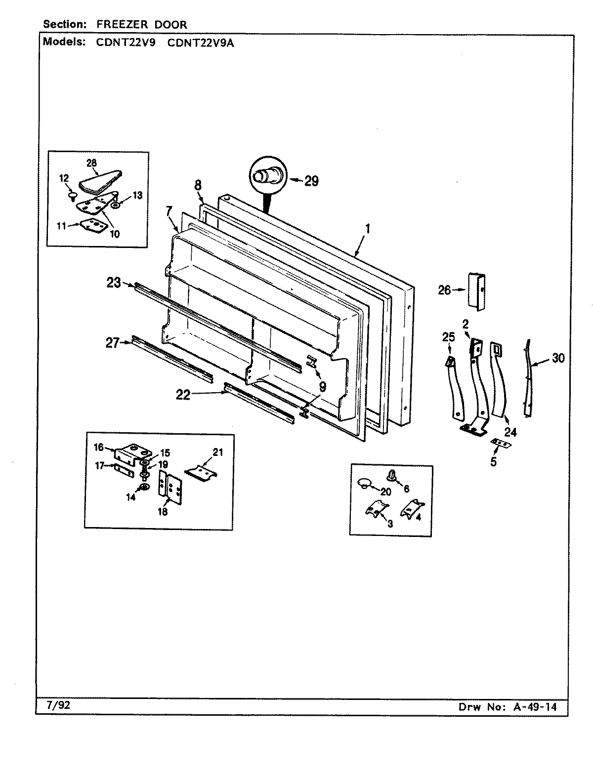 02 - FREEZER DOOR