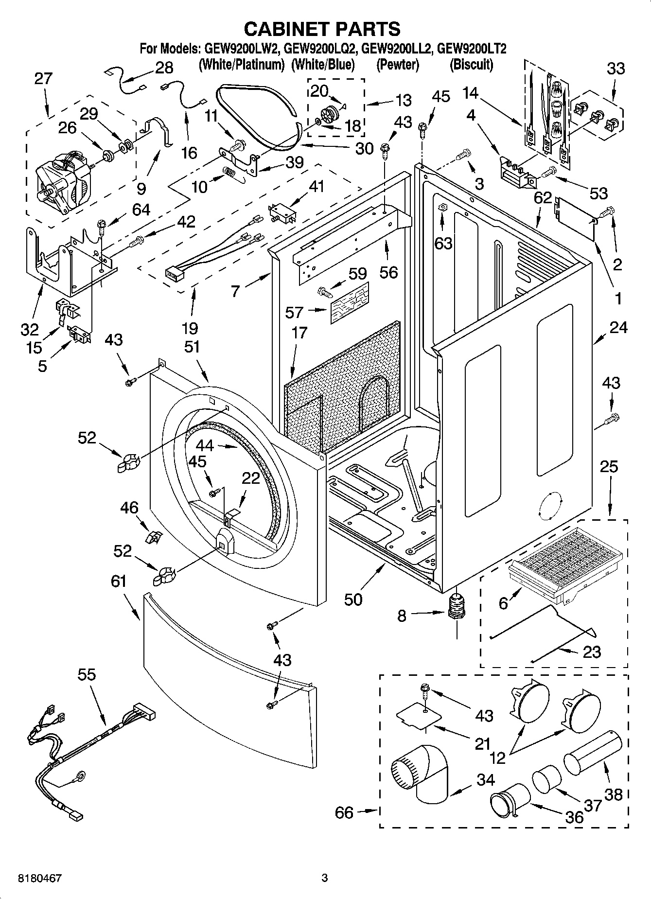 02 - CABINET PARTS