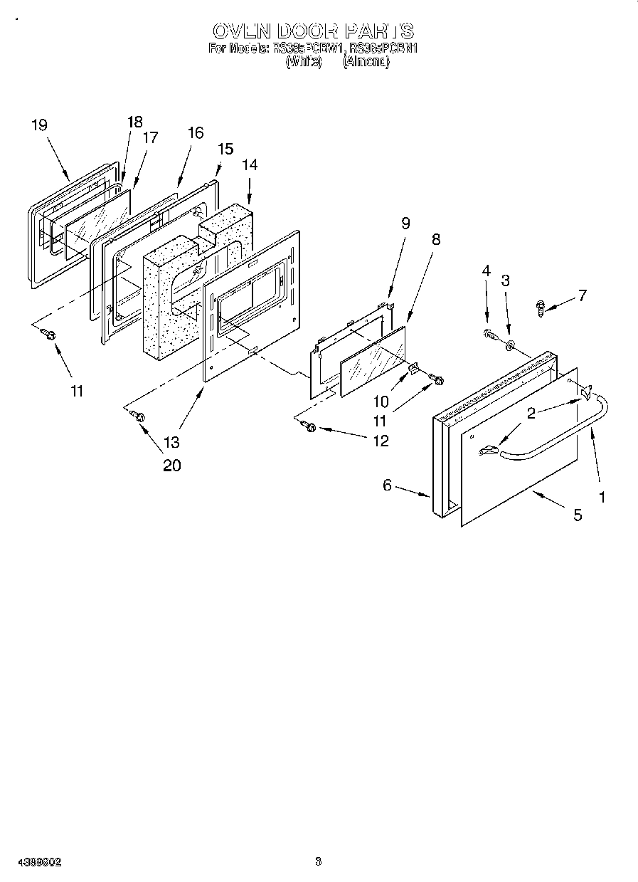 02 - OVEN DOOR