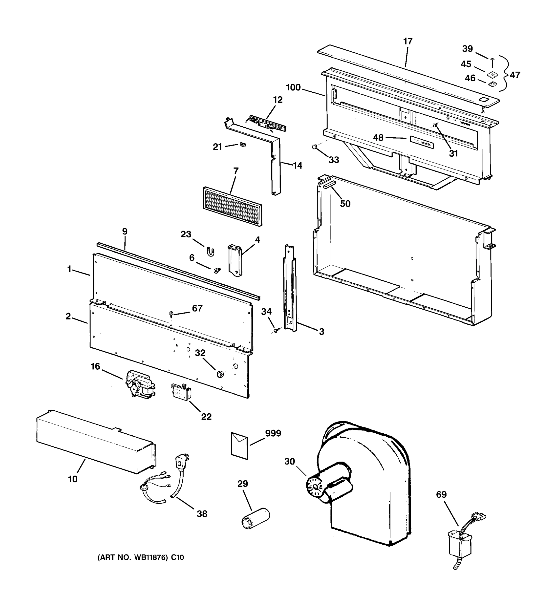 HOOD PARTS