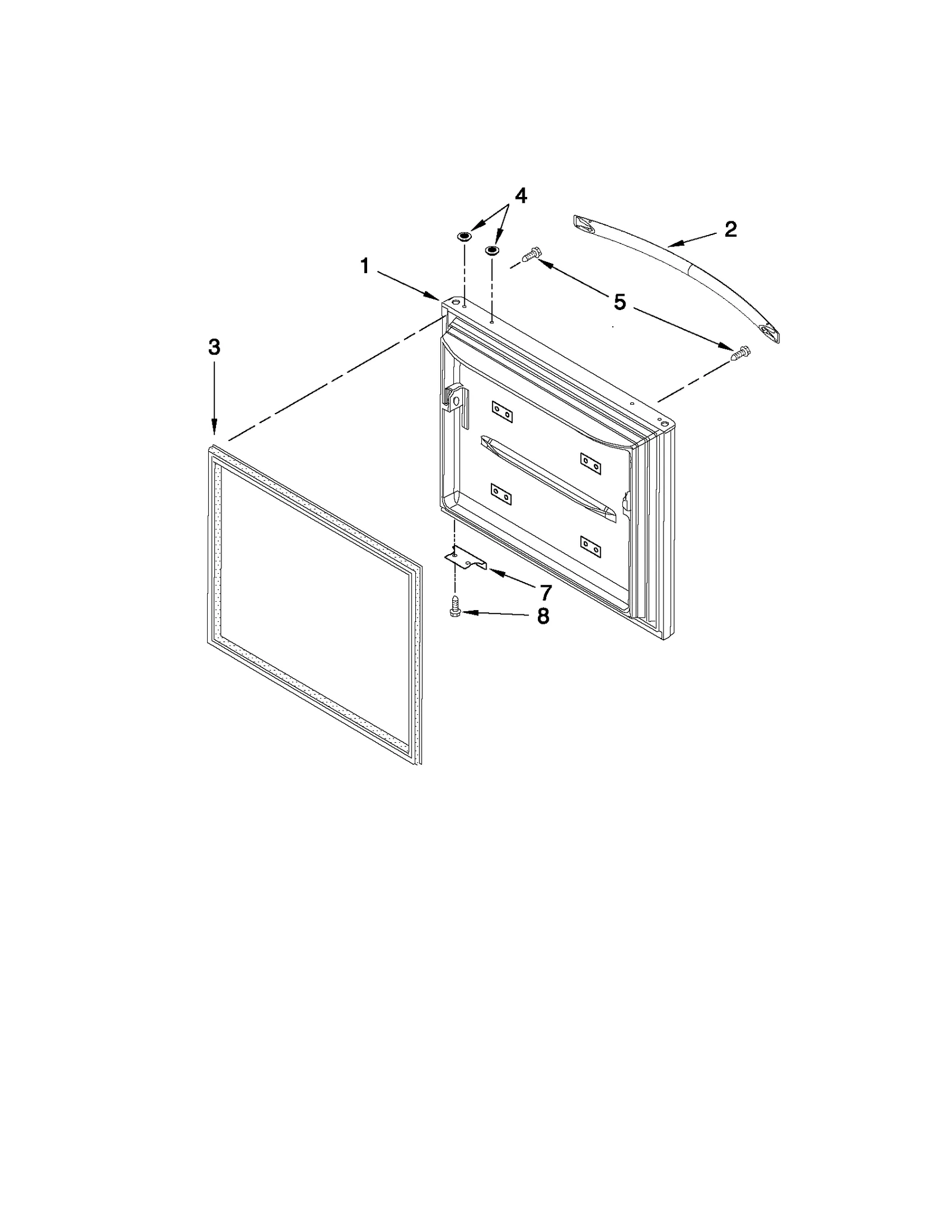 FREEZER DOOR PARTS