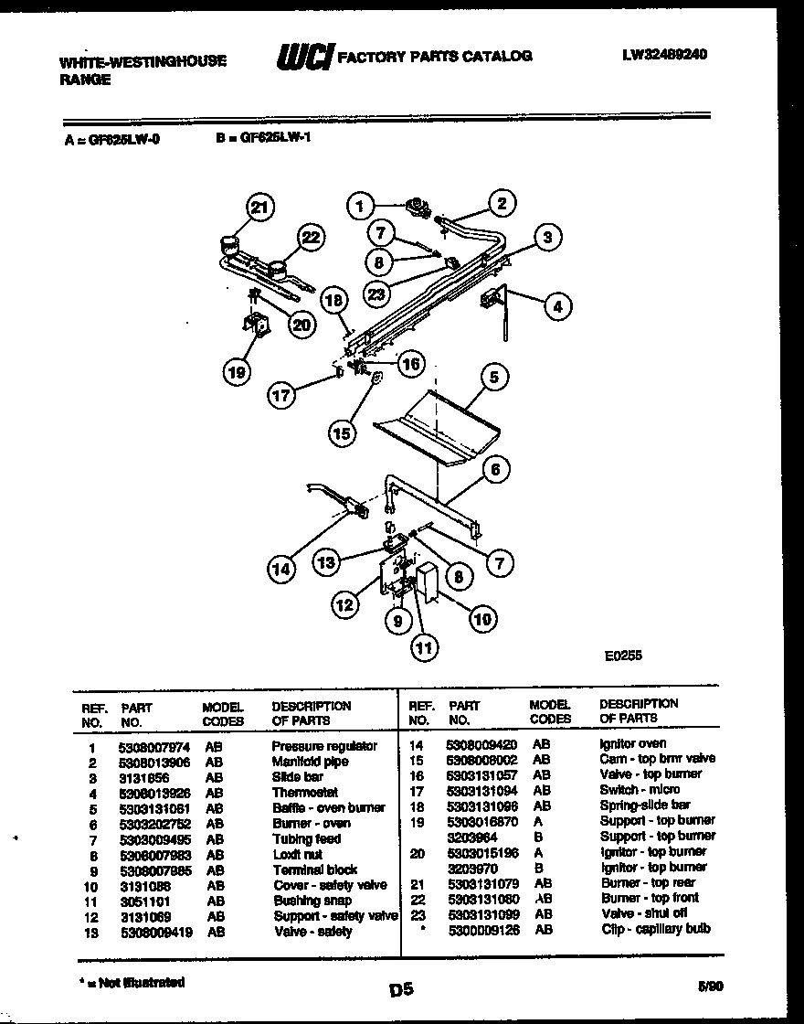 06 - BURNER, MANIFOLD AND GAS CONTROL