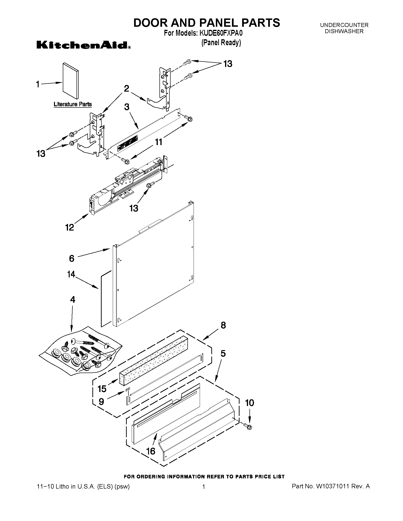 01 - DOOR AND PANEL PARTS